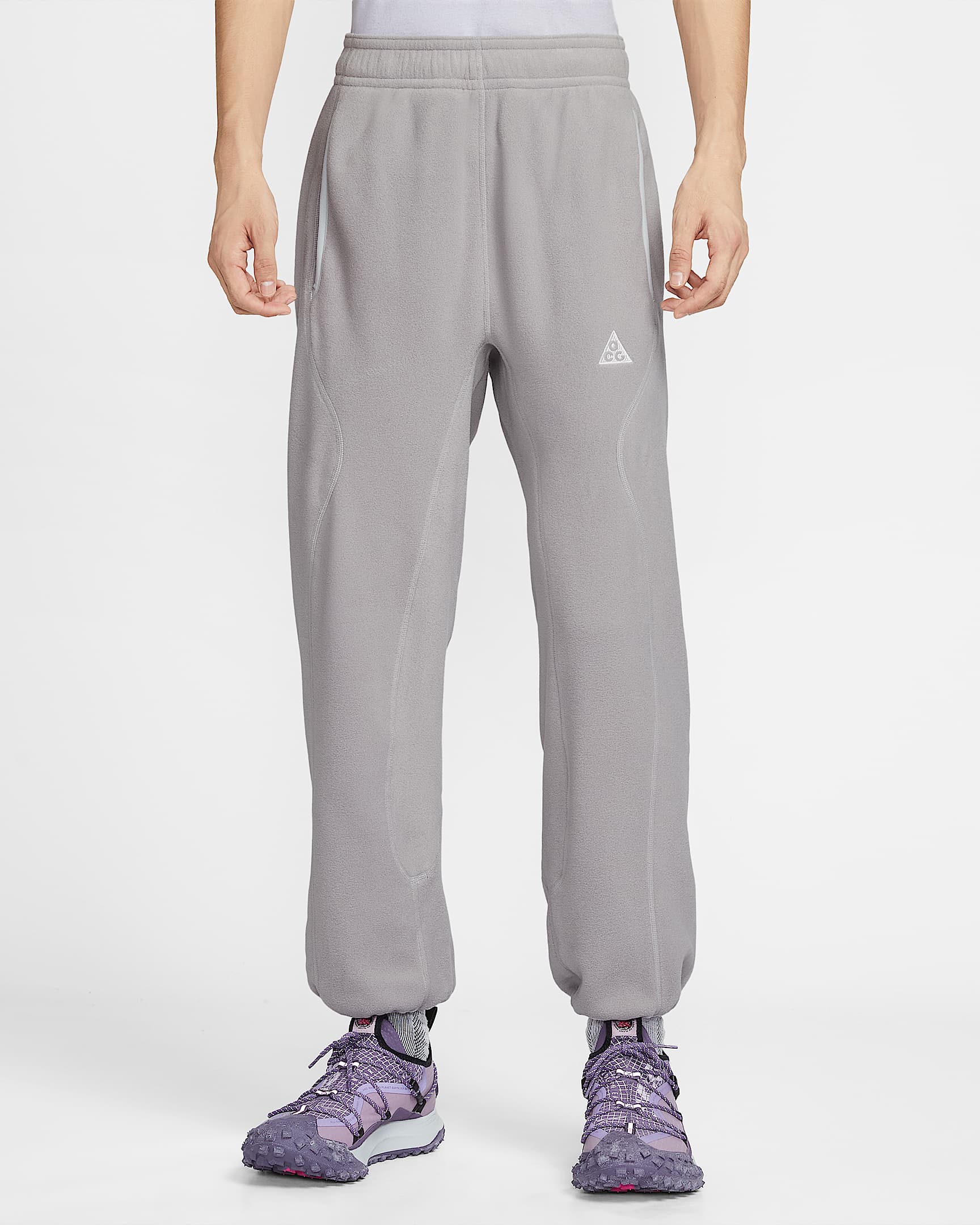 Nike ACG "Wolf Tree" 男子摇粒绒长裤 - 大学灰/尘光子色/雾灰/山峰白