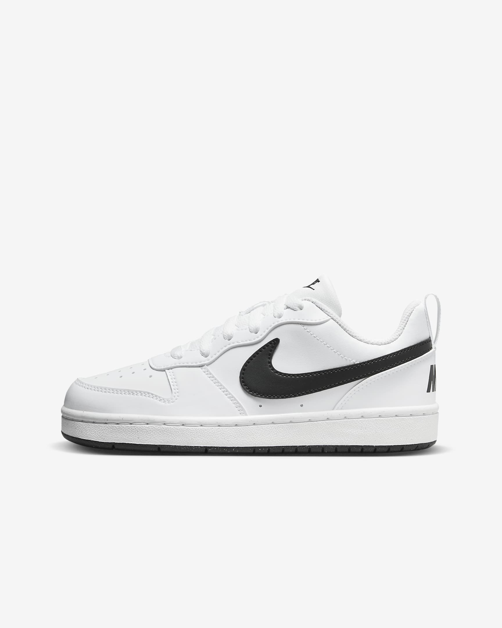 Nike Court Borough Low Recraft 耐克酷菠萝大童运动鞋 - 白色/黑