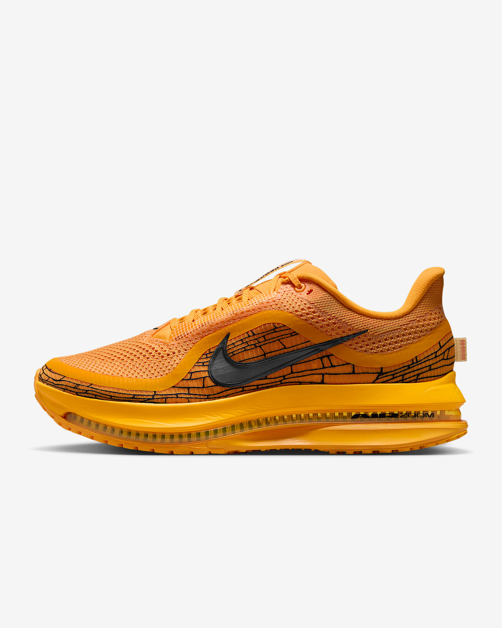Nike Pegasus Premium LV8 耐克顶级飞马男子公路跑步鞋 - 大学金/激光橙/黑