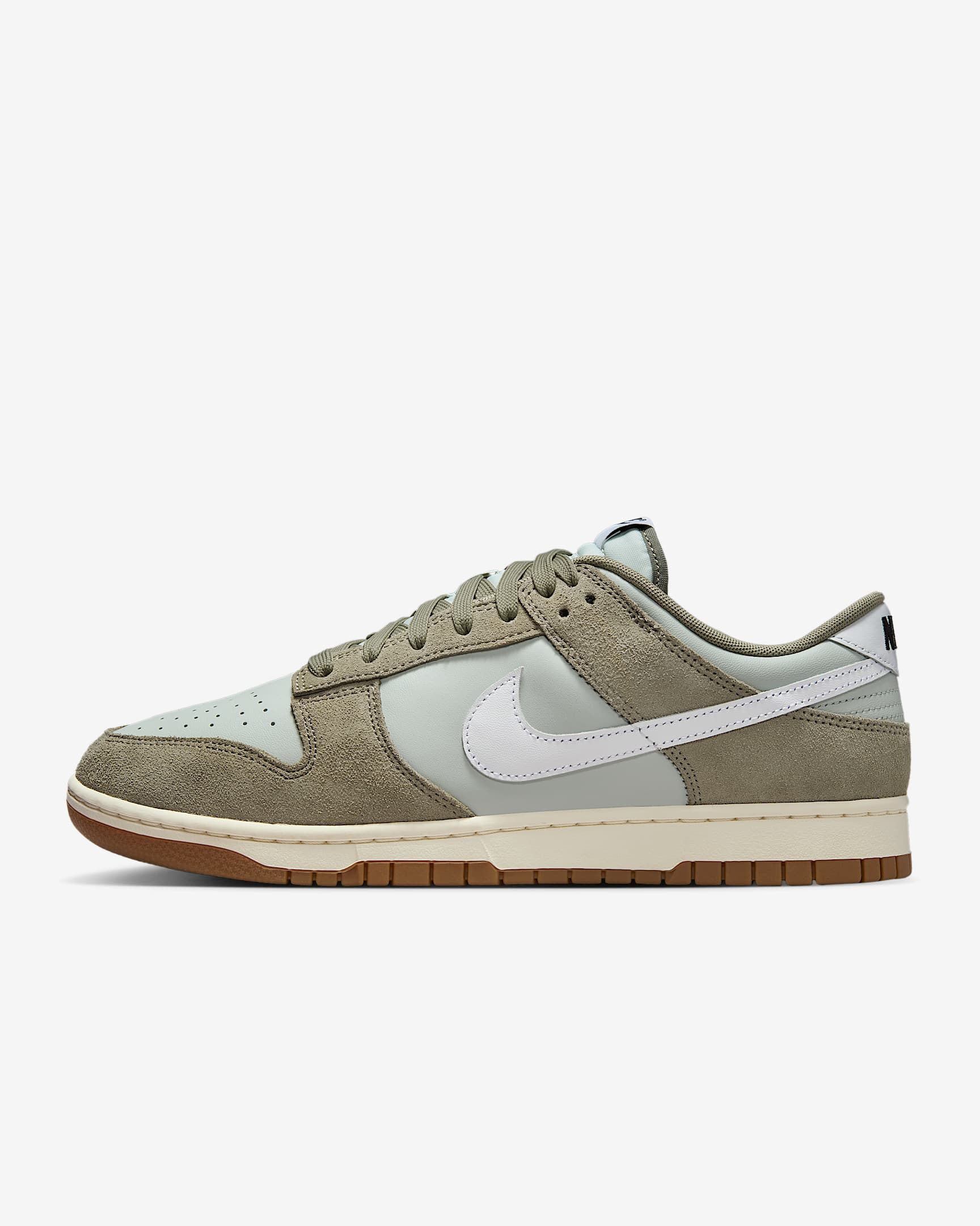 Nike Dunk Low Retro SE 男子运动鞋 - 浅银/浅军绿/帆白/白色