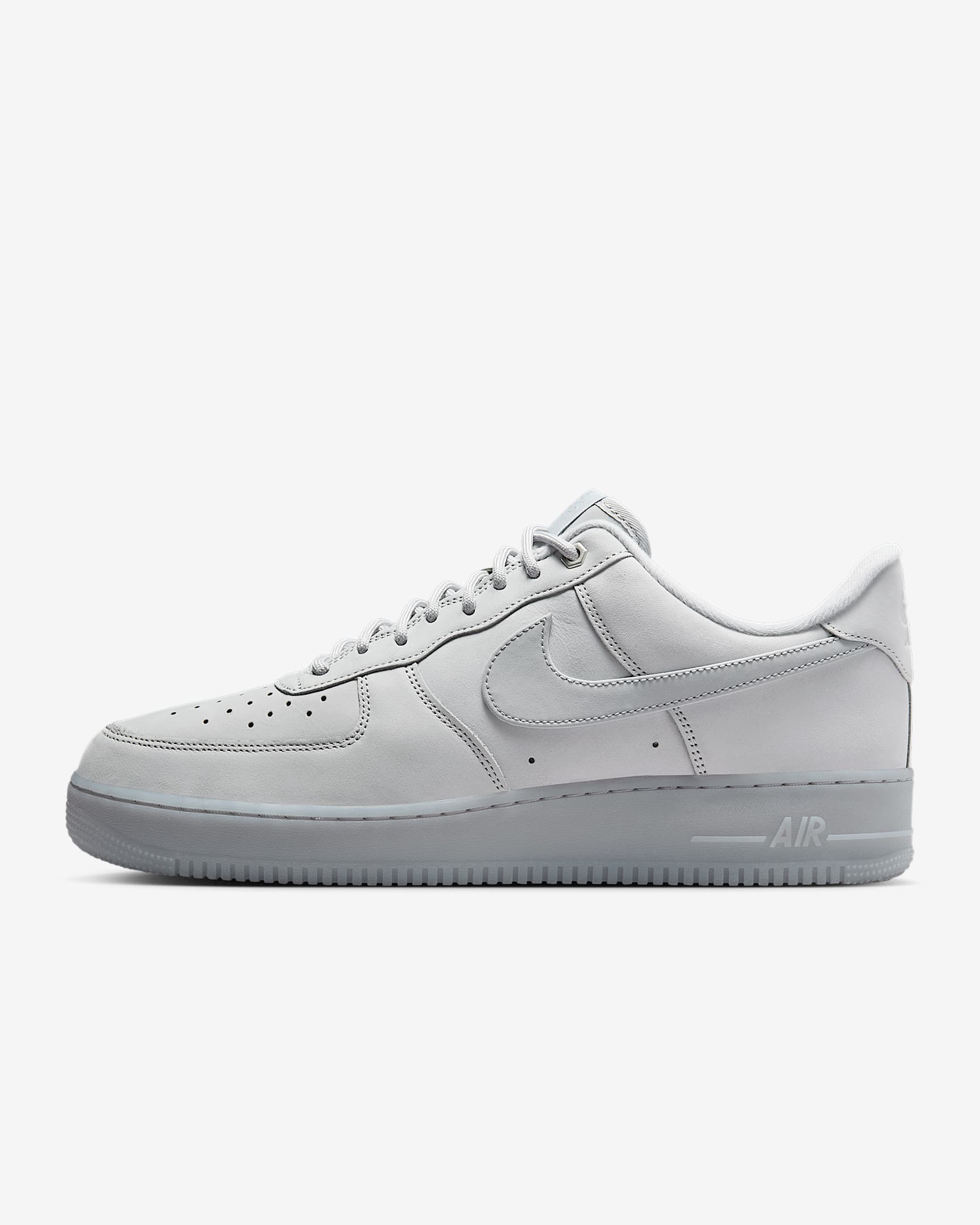 Nike Air Force 1 '07 WB 男子空军一号运动鞋板鞋 - 狼灰/黑/狼灰