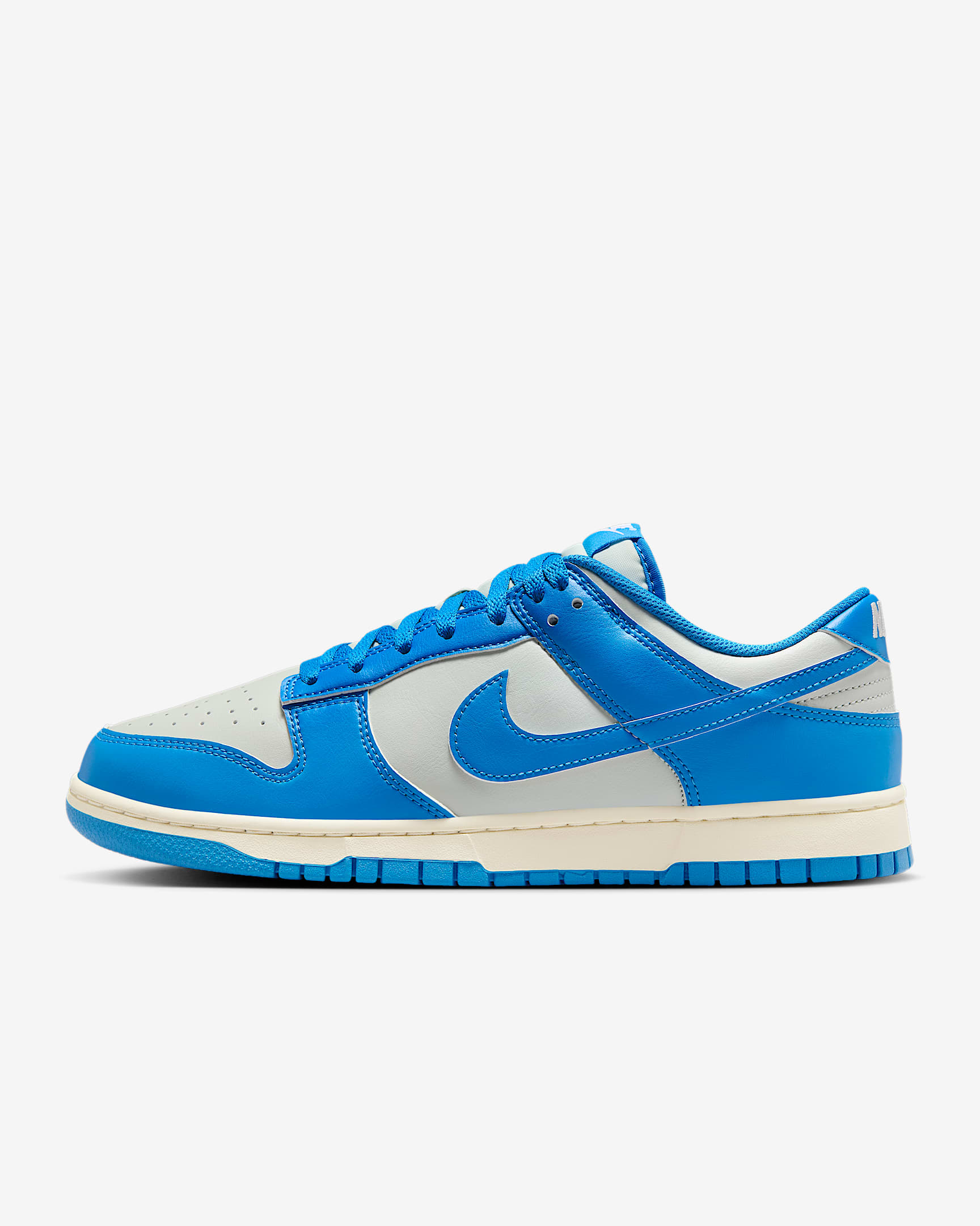 Nike Dunk Low Retro 男子运动鞋板鞋 - 浅银/帆白/浅清透蓝
