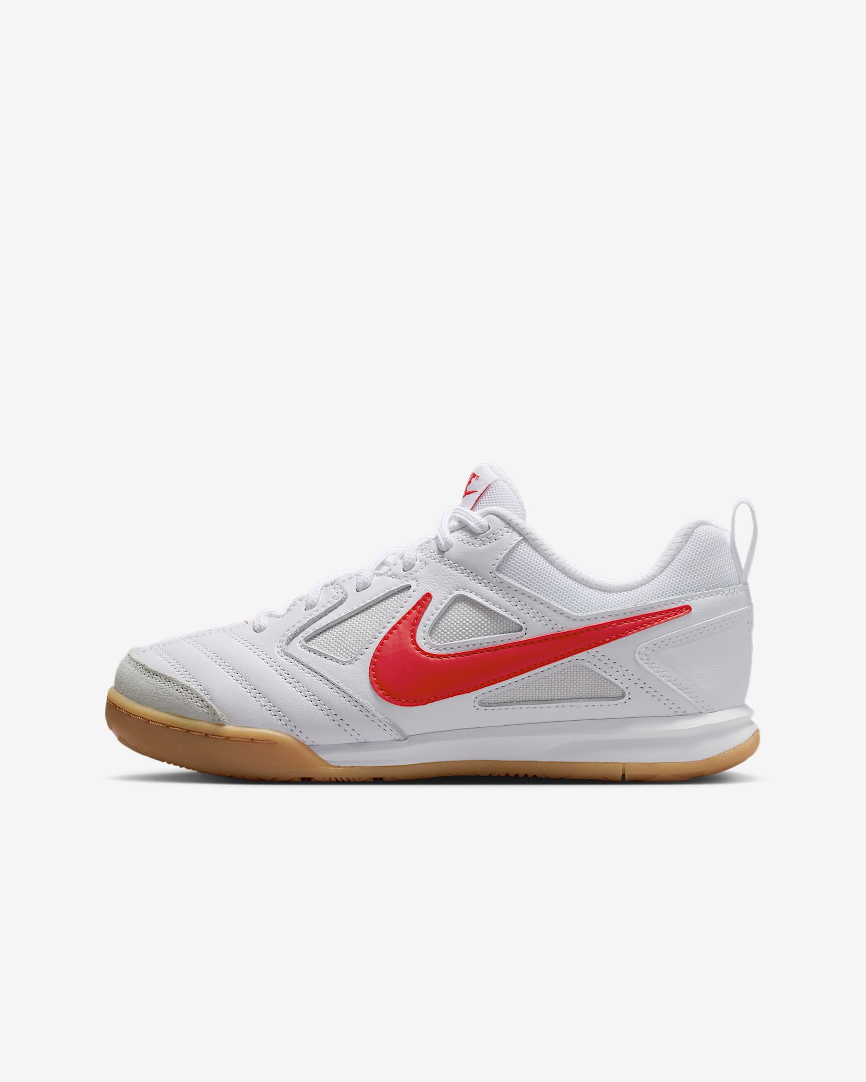 Nike Gato 大童运动鞋 - 白色/橡皮黄/大学红
