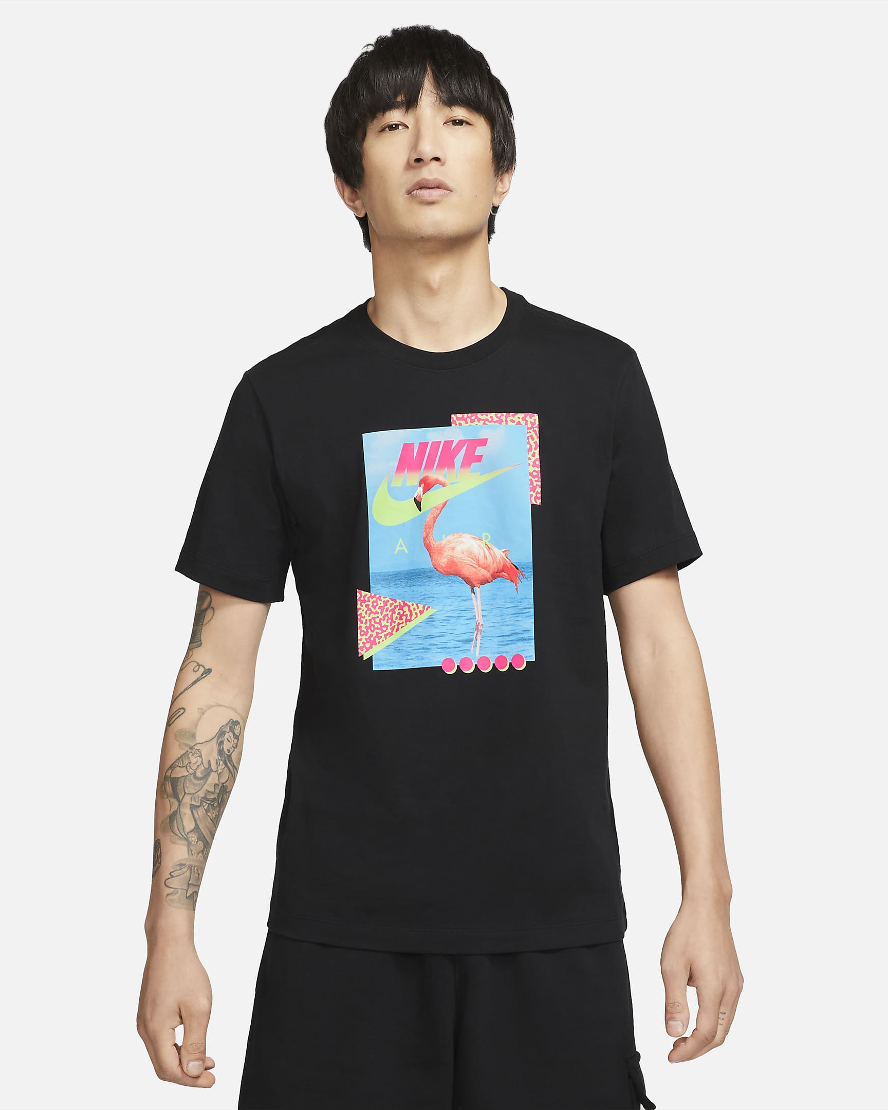 Nike Sportswear 男子T恤 - 黑