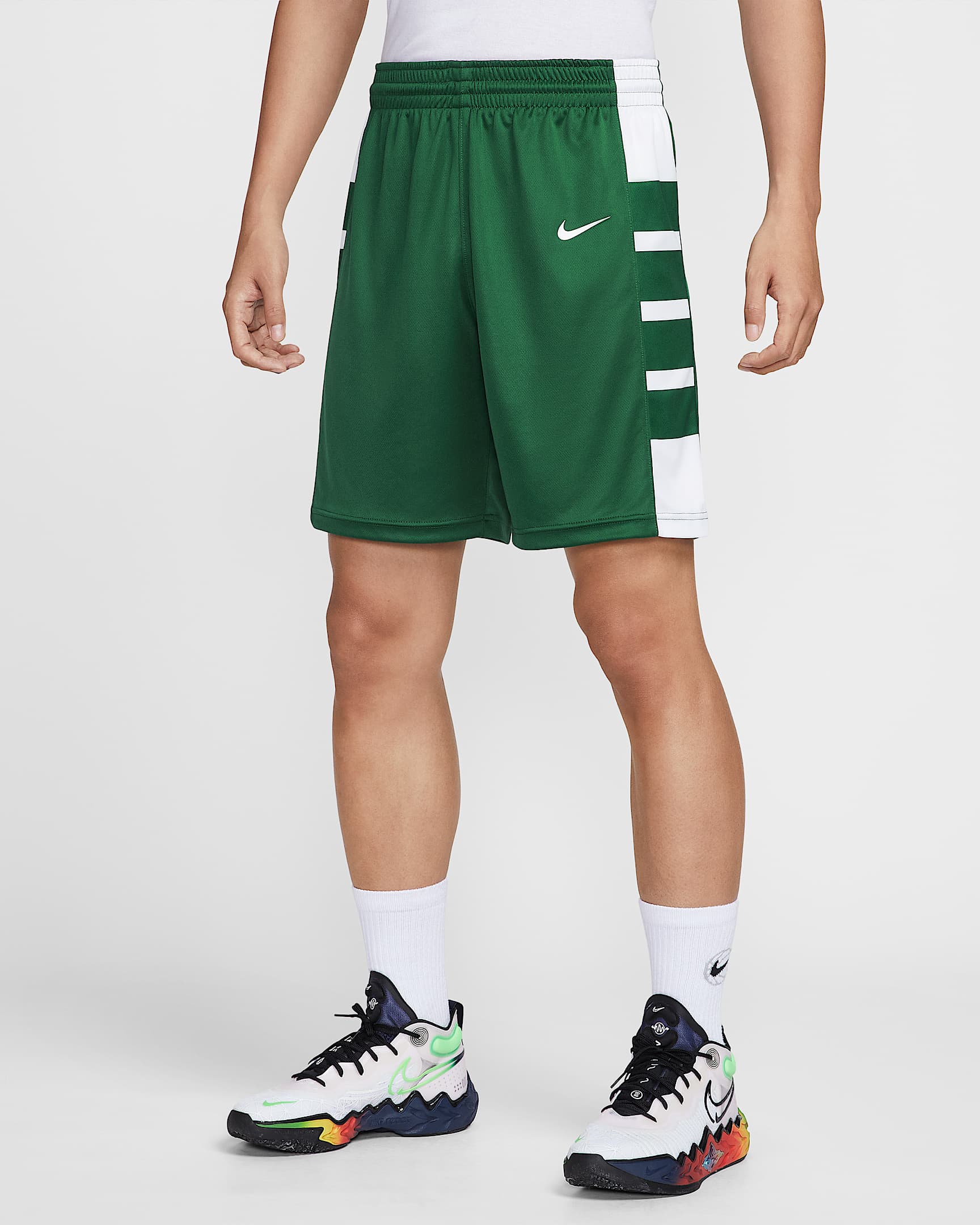 Nike Dri-FIT Elite Power 男子速干短裤 - 暗队绿
