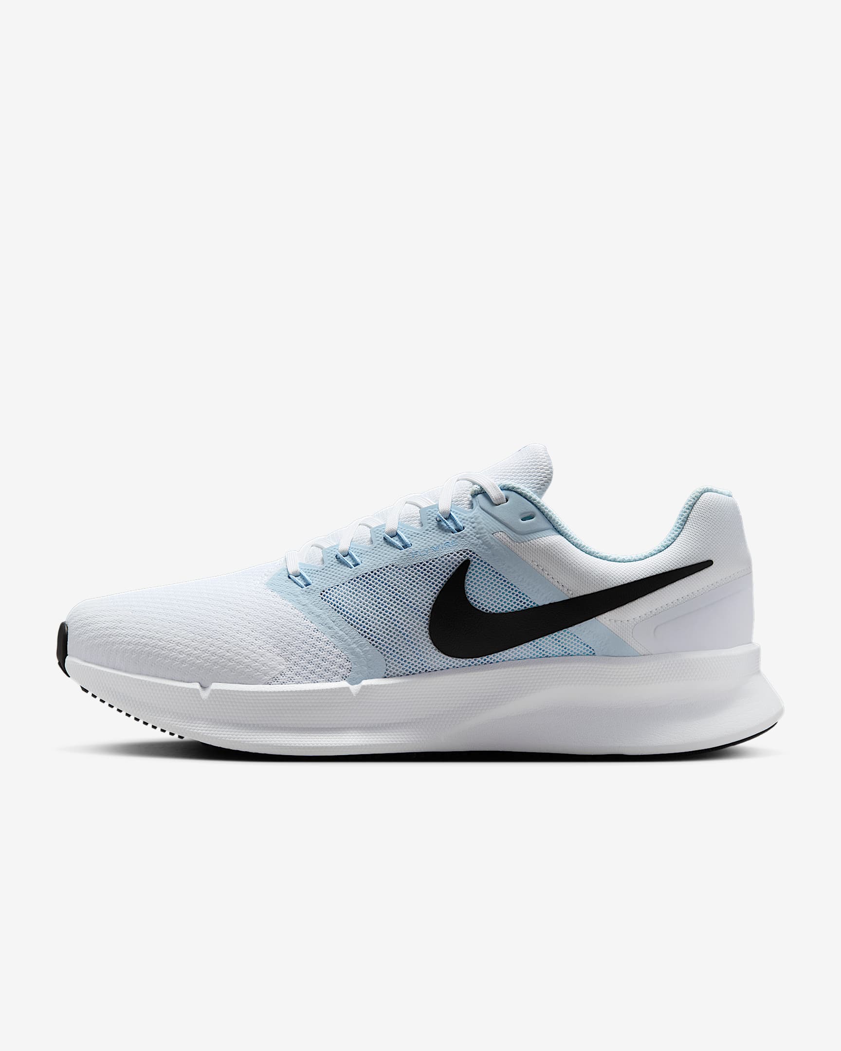 Nike Run Swift 3 男子公路跑步鞋 - 白色/紫蓝/心灵蓝/黑