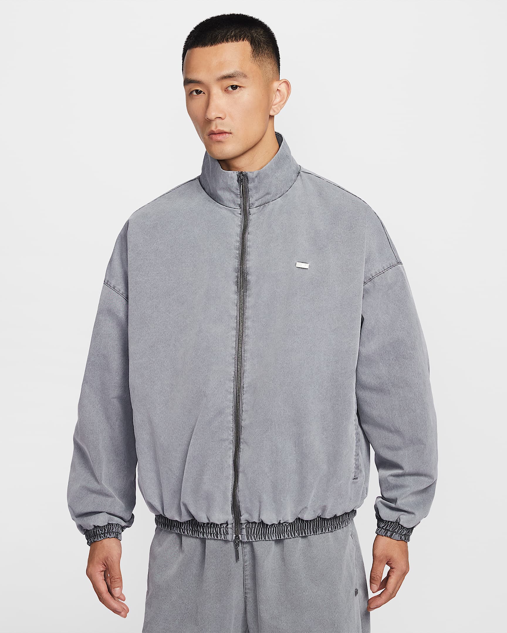 Book 德文布克男子梭织比赛夹克 - 黑/黑