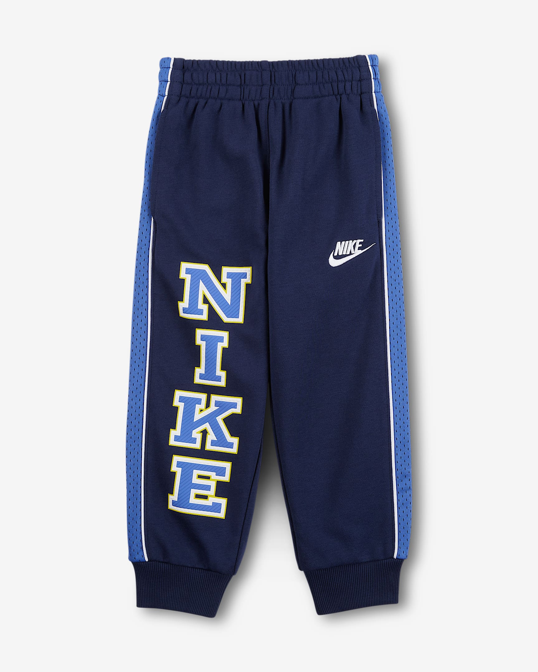 Nike Sportswear 幼童法式毛圈长裤 - 深藏青