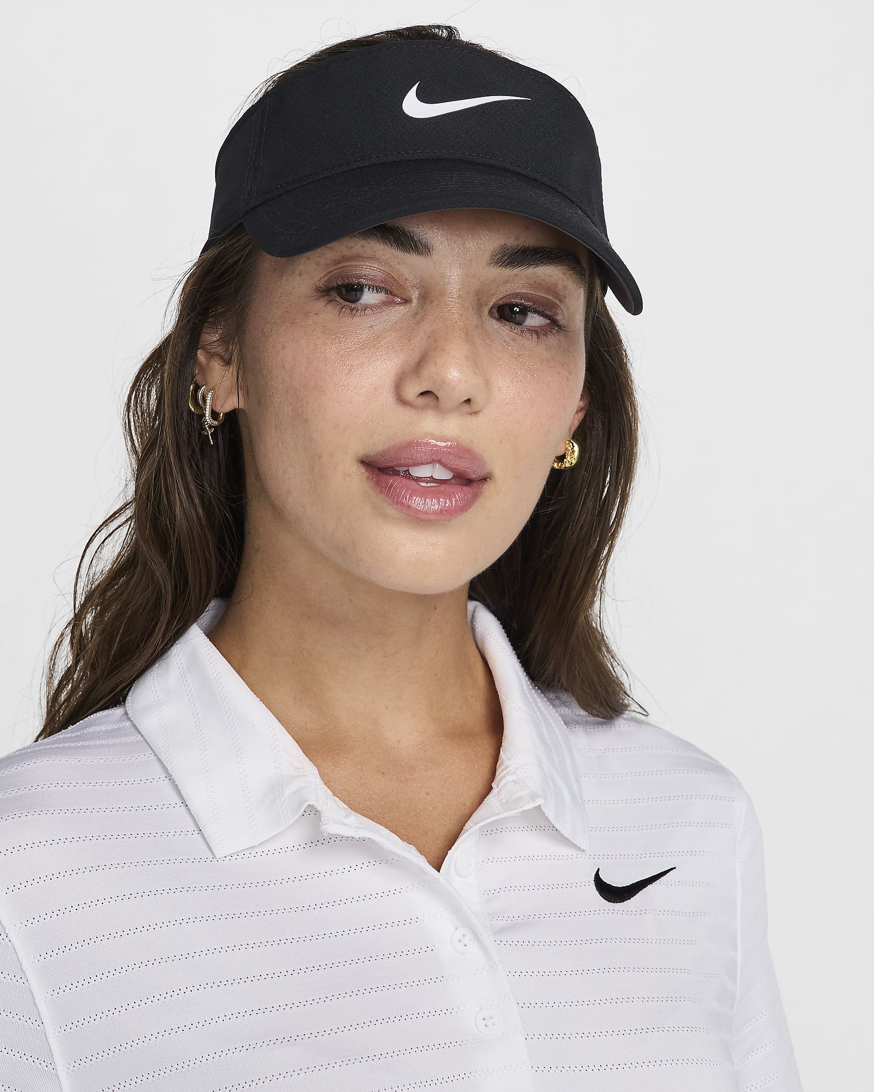 Nike Ace Dri-FIT 速干遮阳帽 - 黑/煤黑/白色