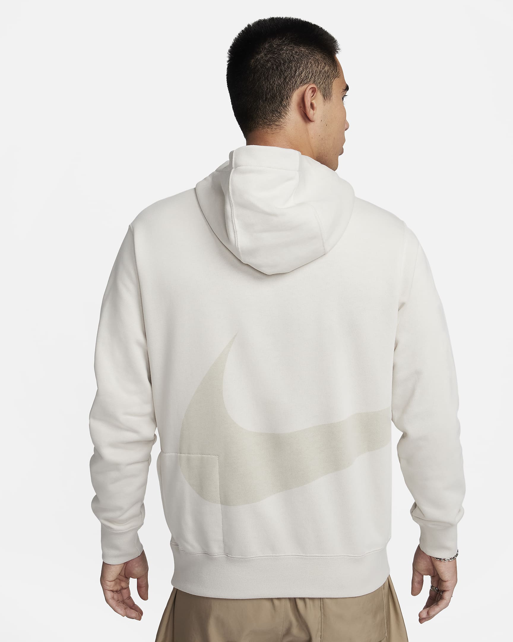 Nike Sportswear 男子法式毛圈套头连帽衫 - 浅土褐/浅骨色/浅土褐