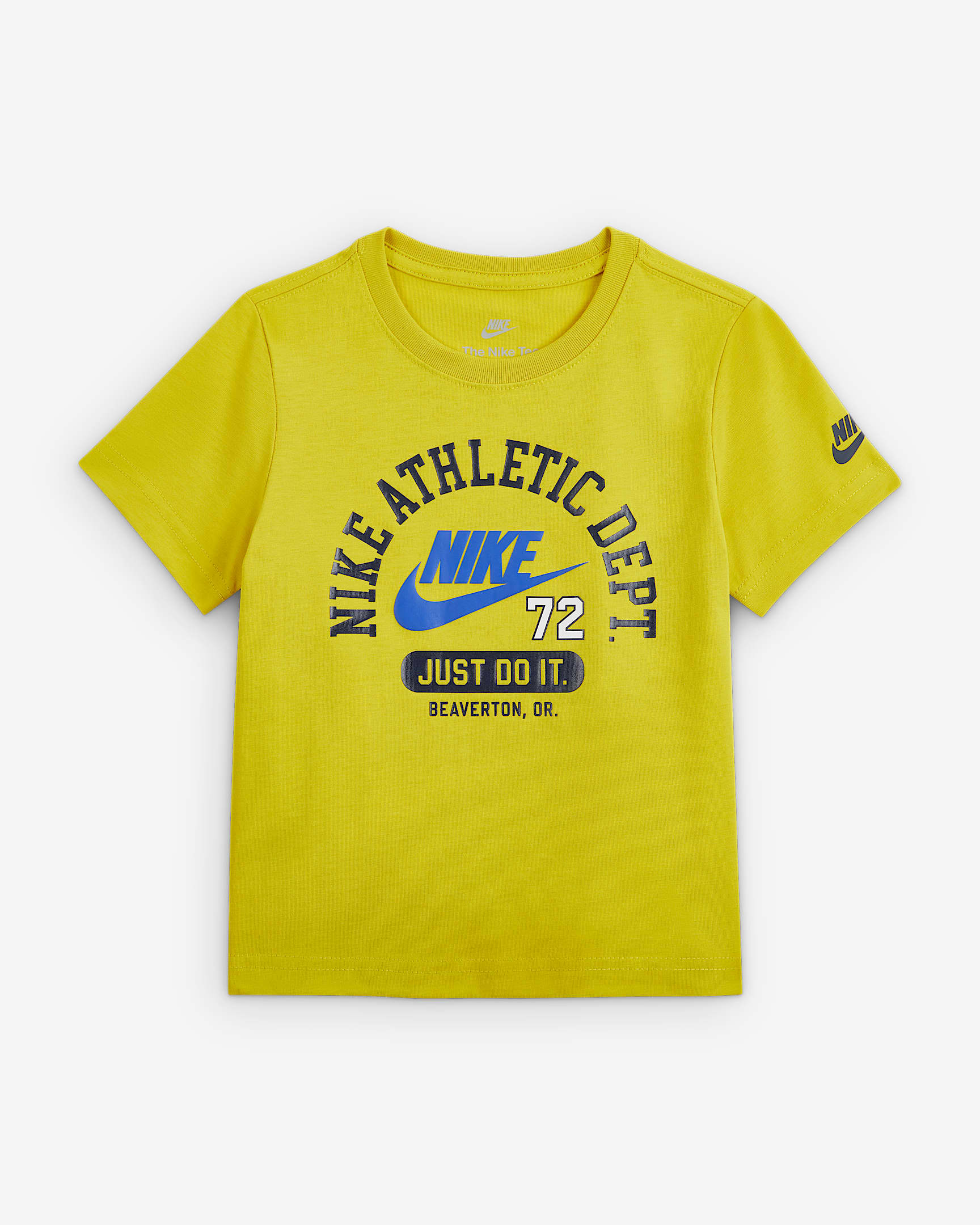 Nike 幼童T恤 - 亮黄