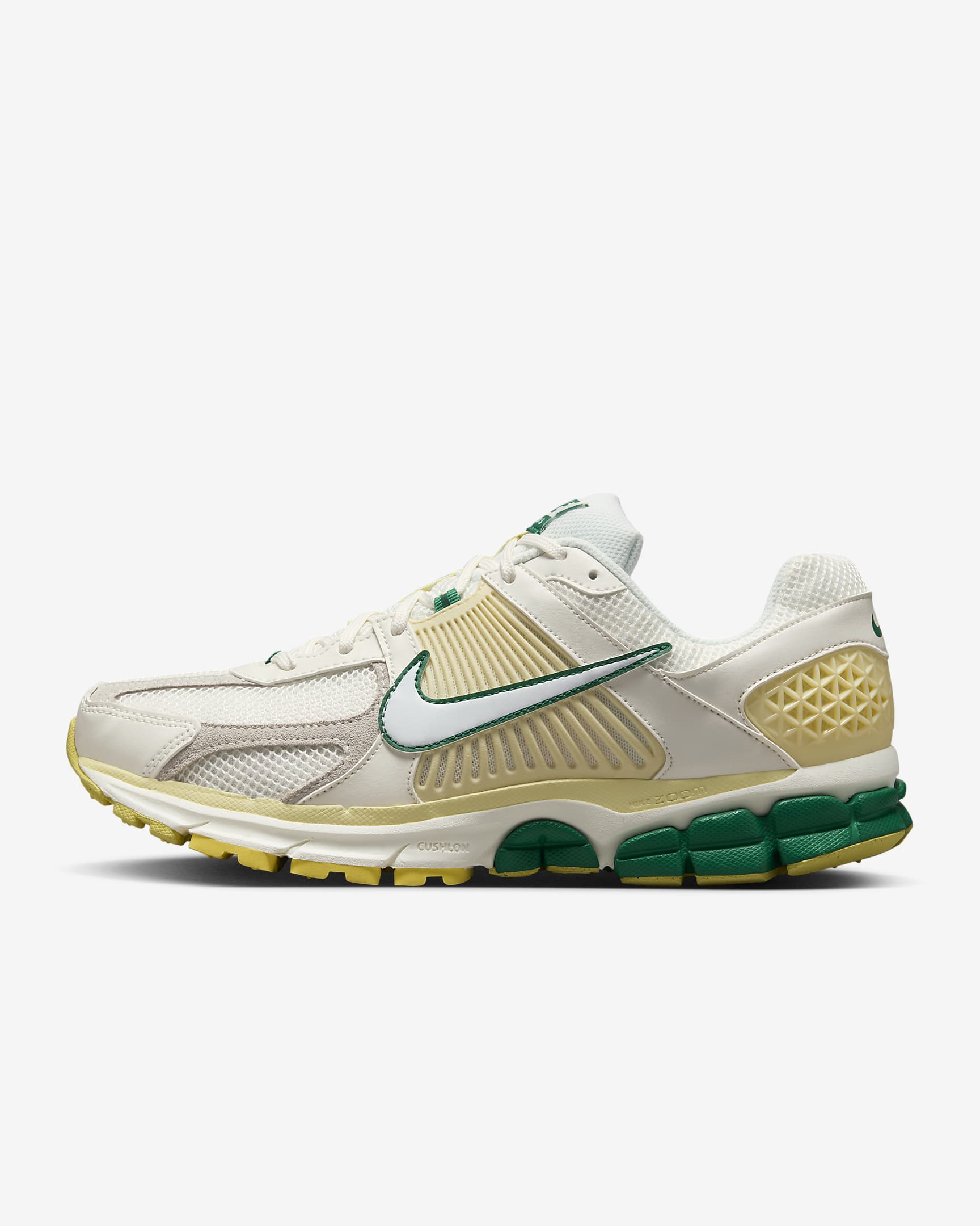 Nike Zoom Vomero 5 耐克迈柔男子运动鞋 - 帆白/孔雀绿/石膏色/白色