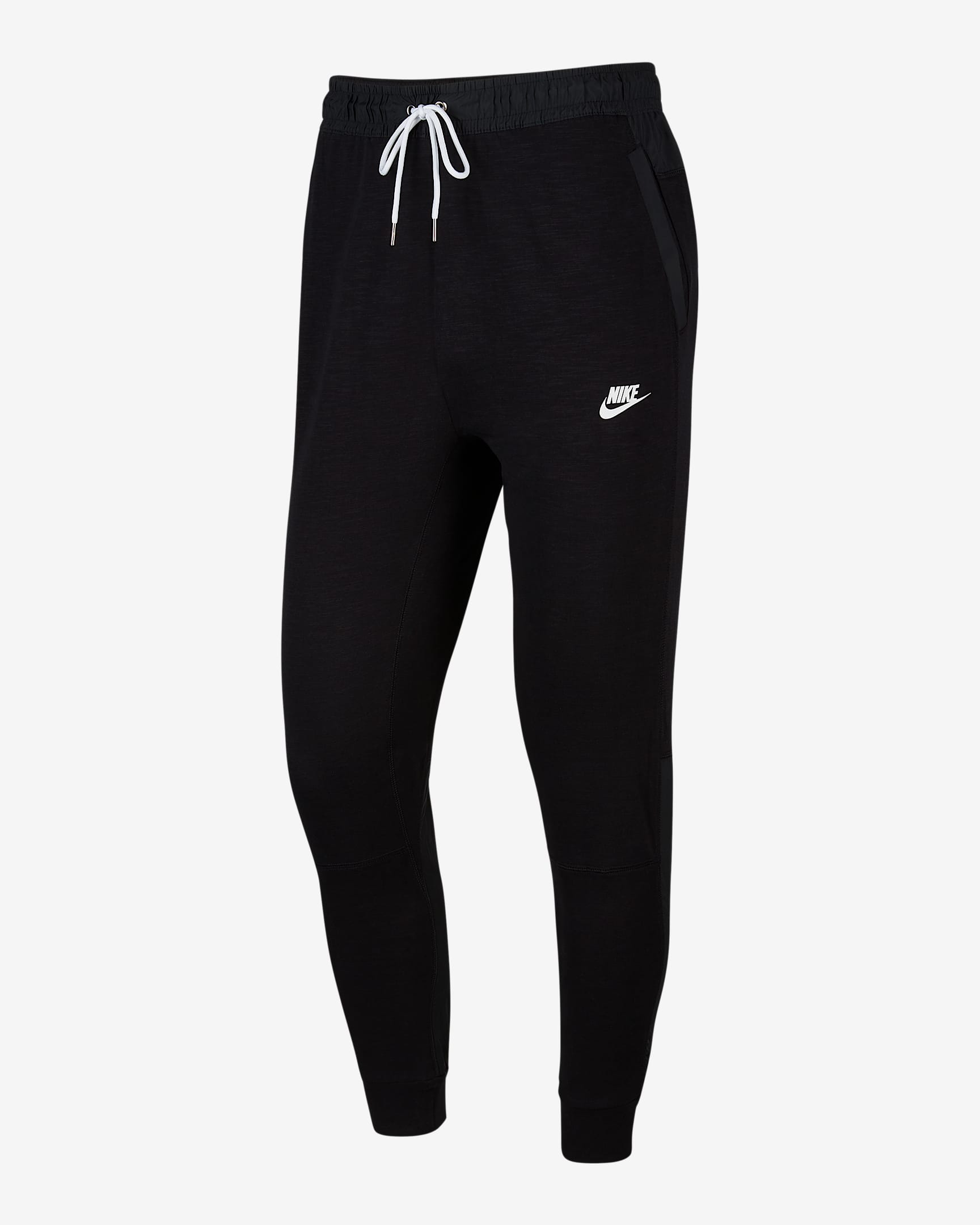 Nike Sportswear Modern Essentials 男子长裤 - 黑/黑/冰银/白色