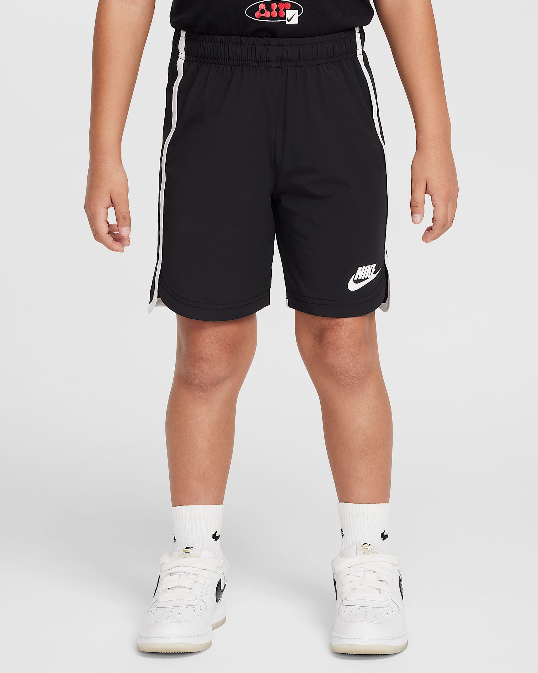 Nike Just Believe 幼童防晒短裤 - 黑