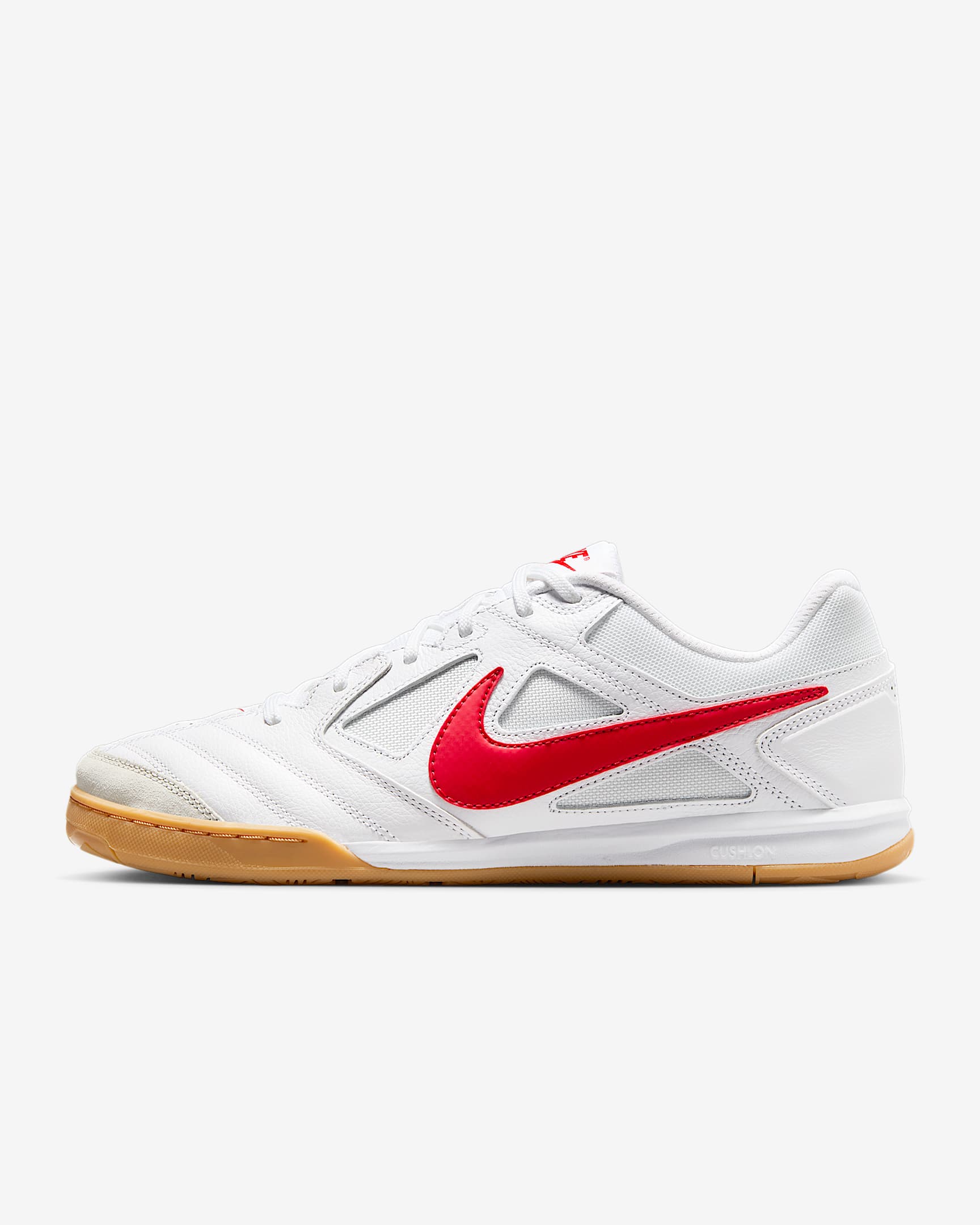 Nike Gato 男子运动鞋 - 白色/橡皮黄/尘光子色/大学红