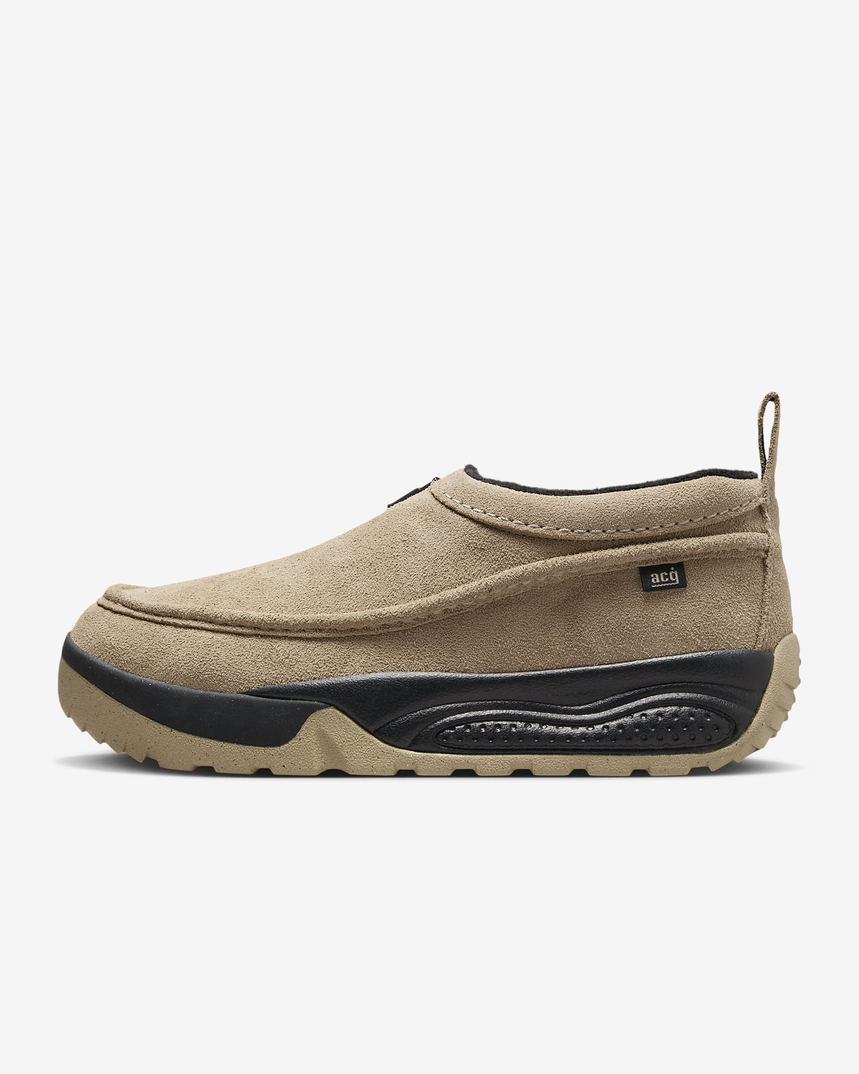 Nike ACG Izy 男子易穿脱运动鞋 - 卡其/黑/石灰色/石灰色