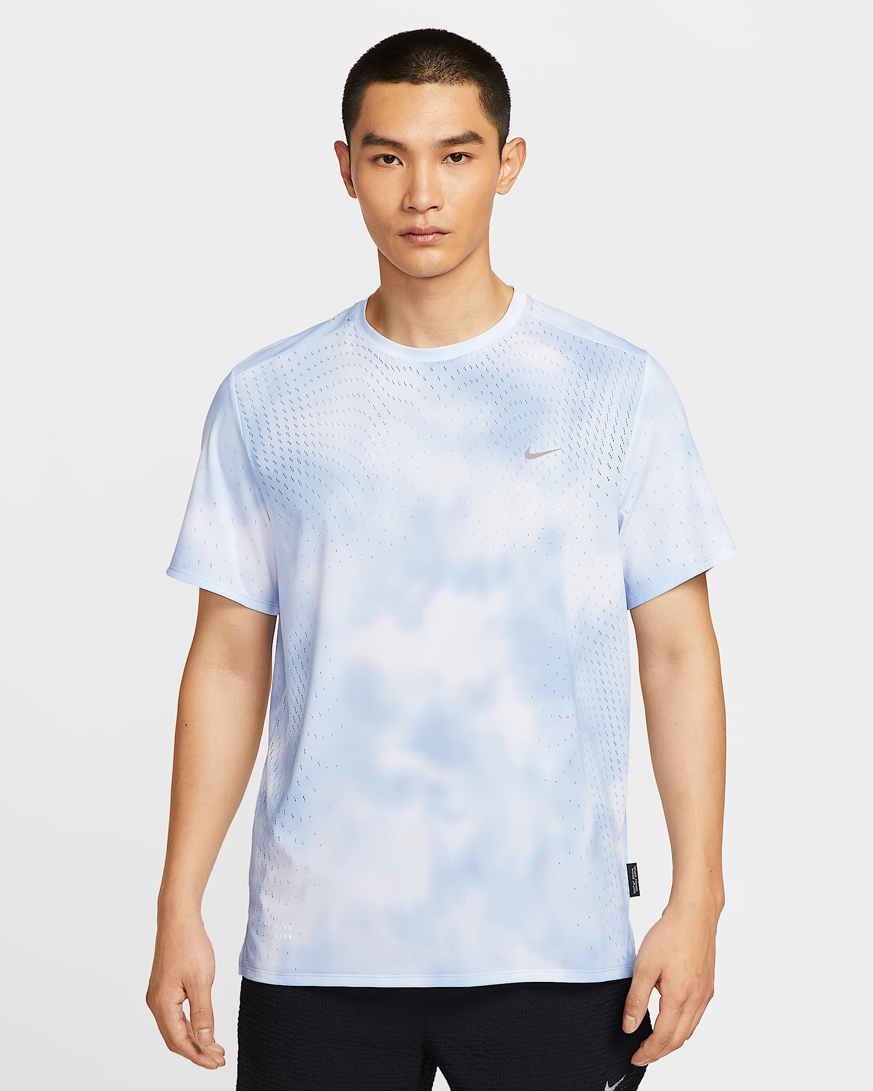 Nike Running Division Breathe Dri-FIT ADV 男子速干短袖跑步上衣 - 心灵蓝