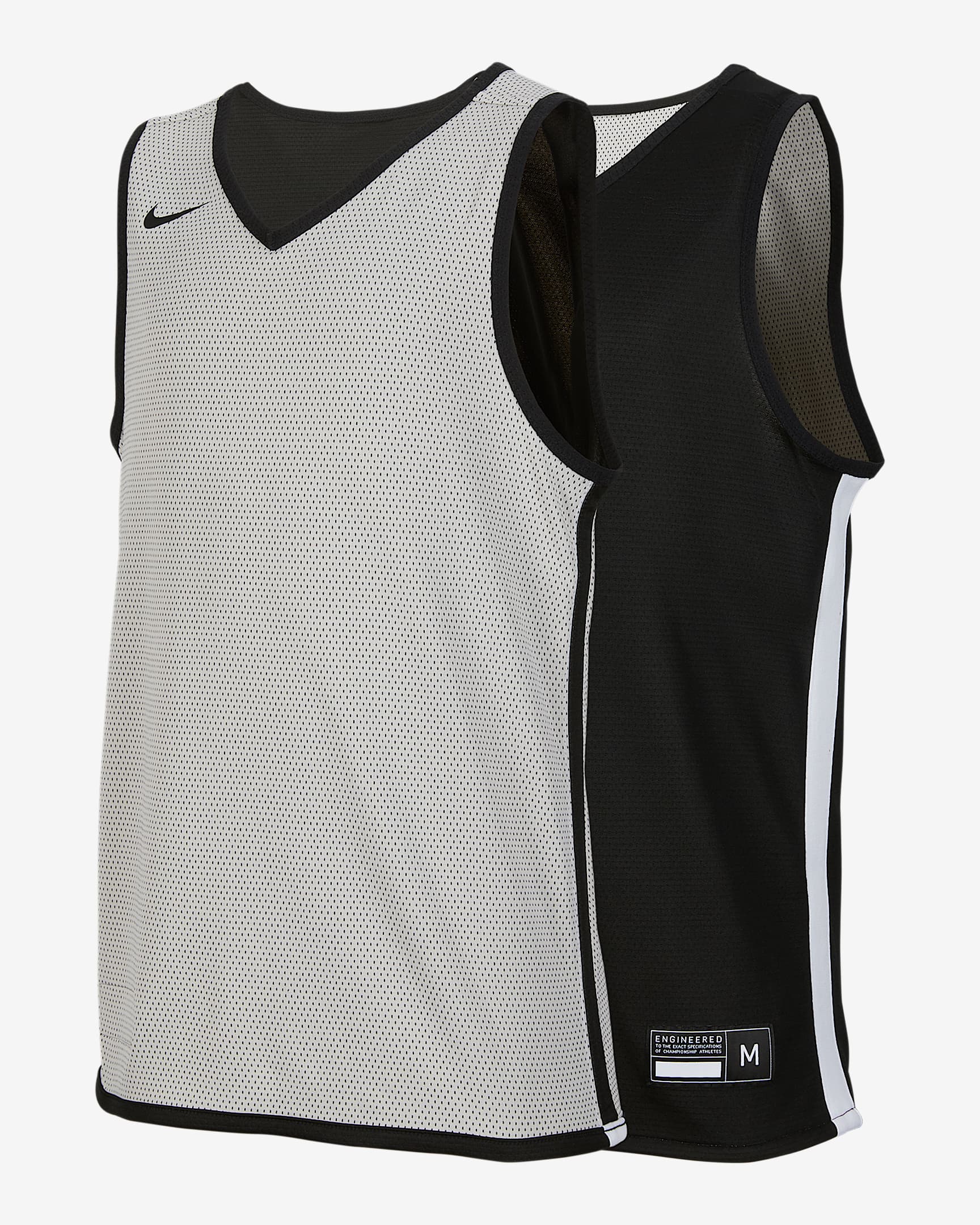 Nike 大童(男孩)训练双面穿球衣 - 黑