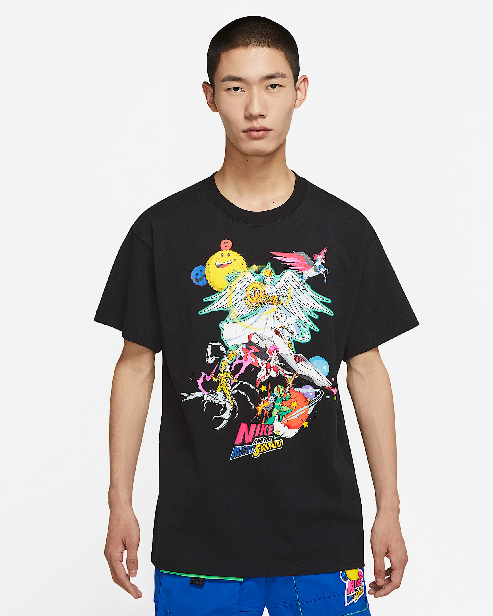 Nike Sportswear 男子T恤 - 黑