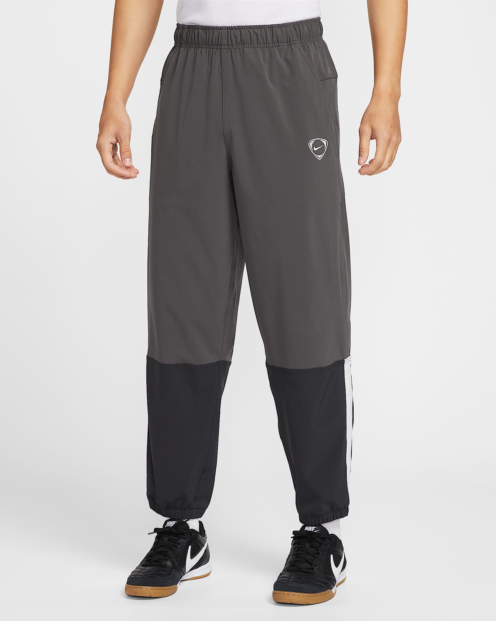 Nike Strike+ Repel 男子拒水足球长裤 - 中灰/灰黑/山峰白/山峰白