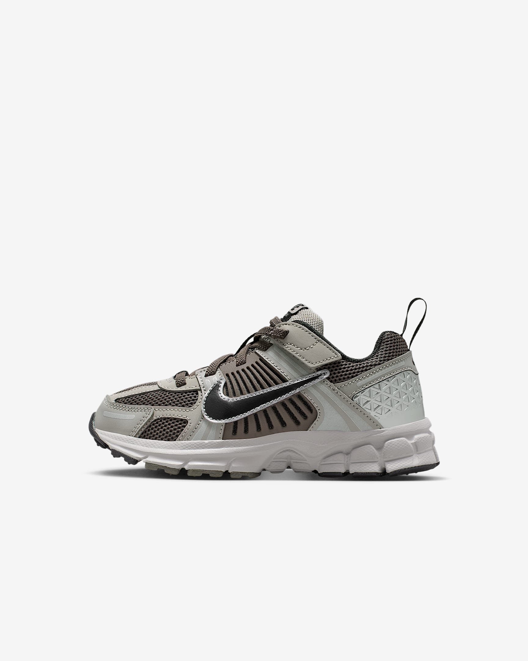 Nike Vomero 5 耐克小迈柔幼童运动鞋 - 大学灰/洞穴石色/金属银/黑