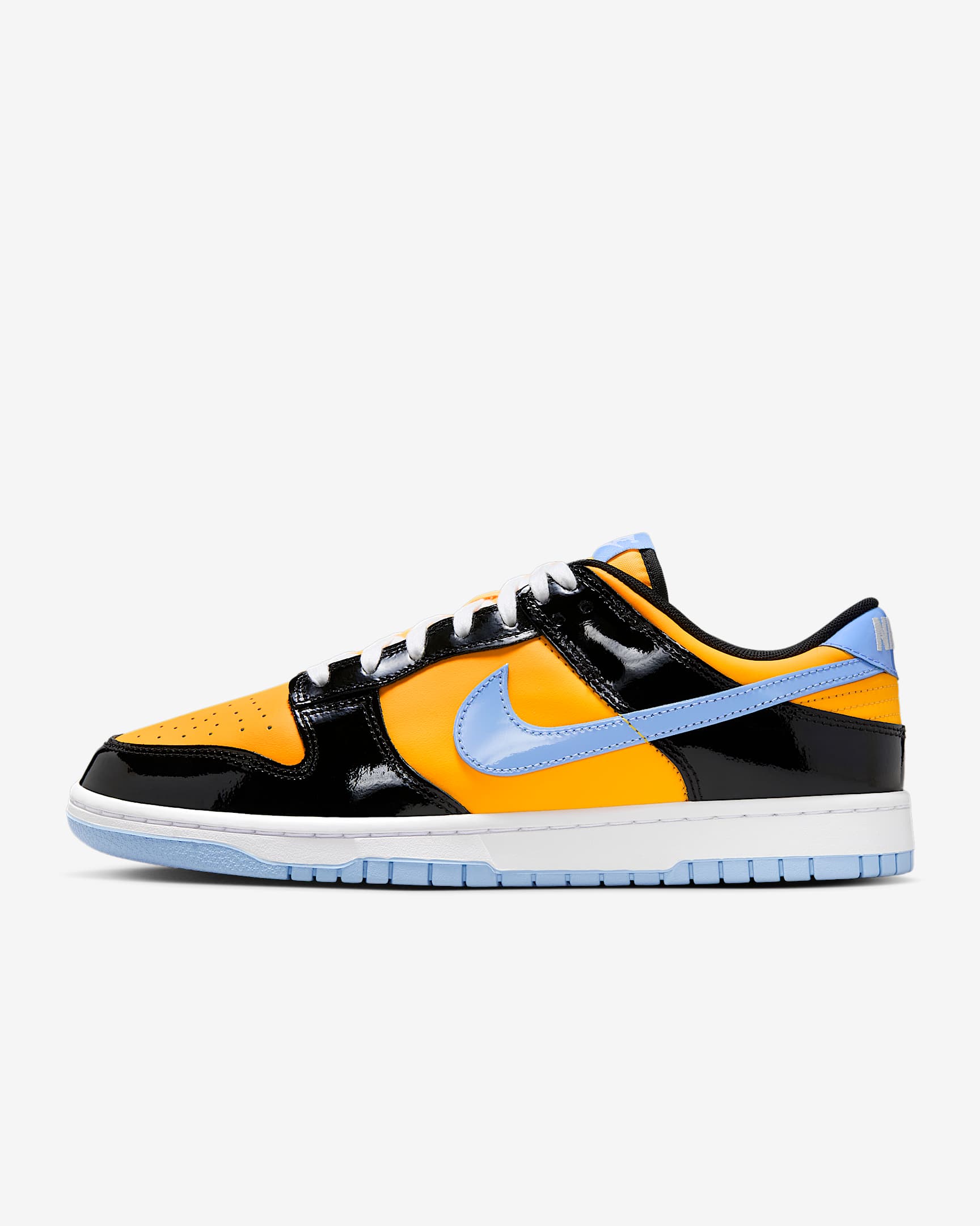 Nike Dunk Low Retro SE 男子运动鞋 - 黑/激光橙/白色/铝蓝