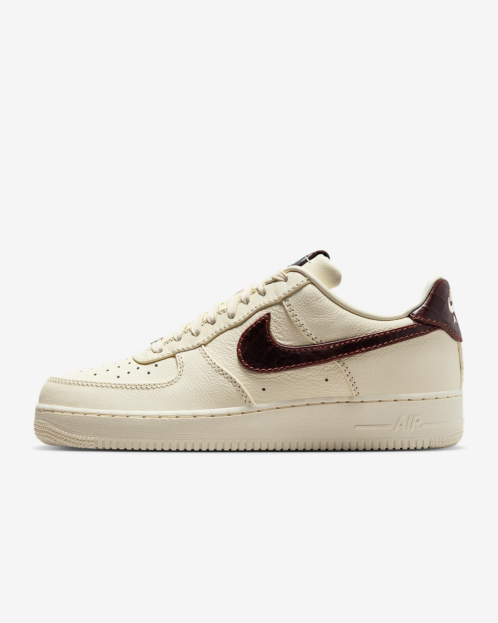 Nike Air Force 1 '07 男子空军一号运动鞋 - 珍珠灰/白色/幻影