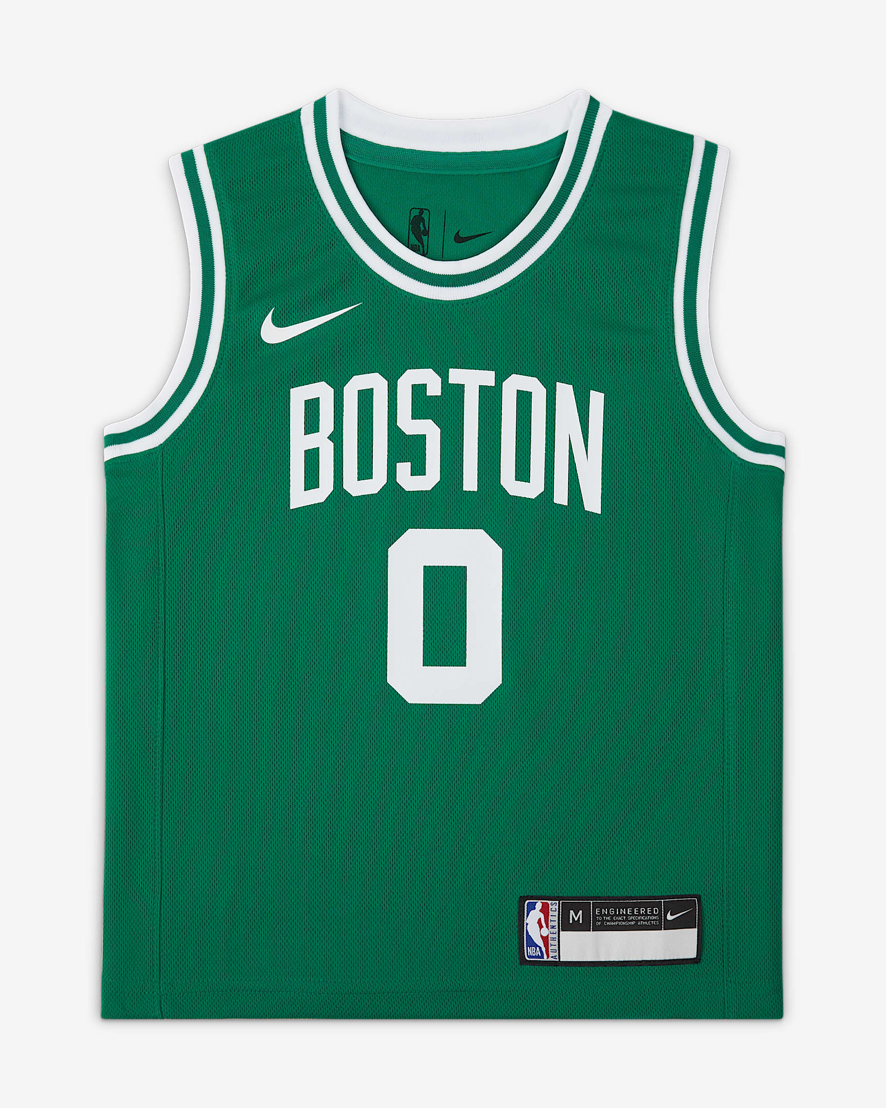 波士顿凯尔特人队杰森·塔图姆 (Jayson Tatum) Icon Edition Nike NBA Jersey 塔图姆幼童球衣 - 苜蓿绿