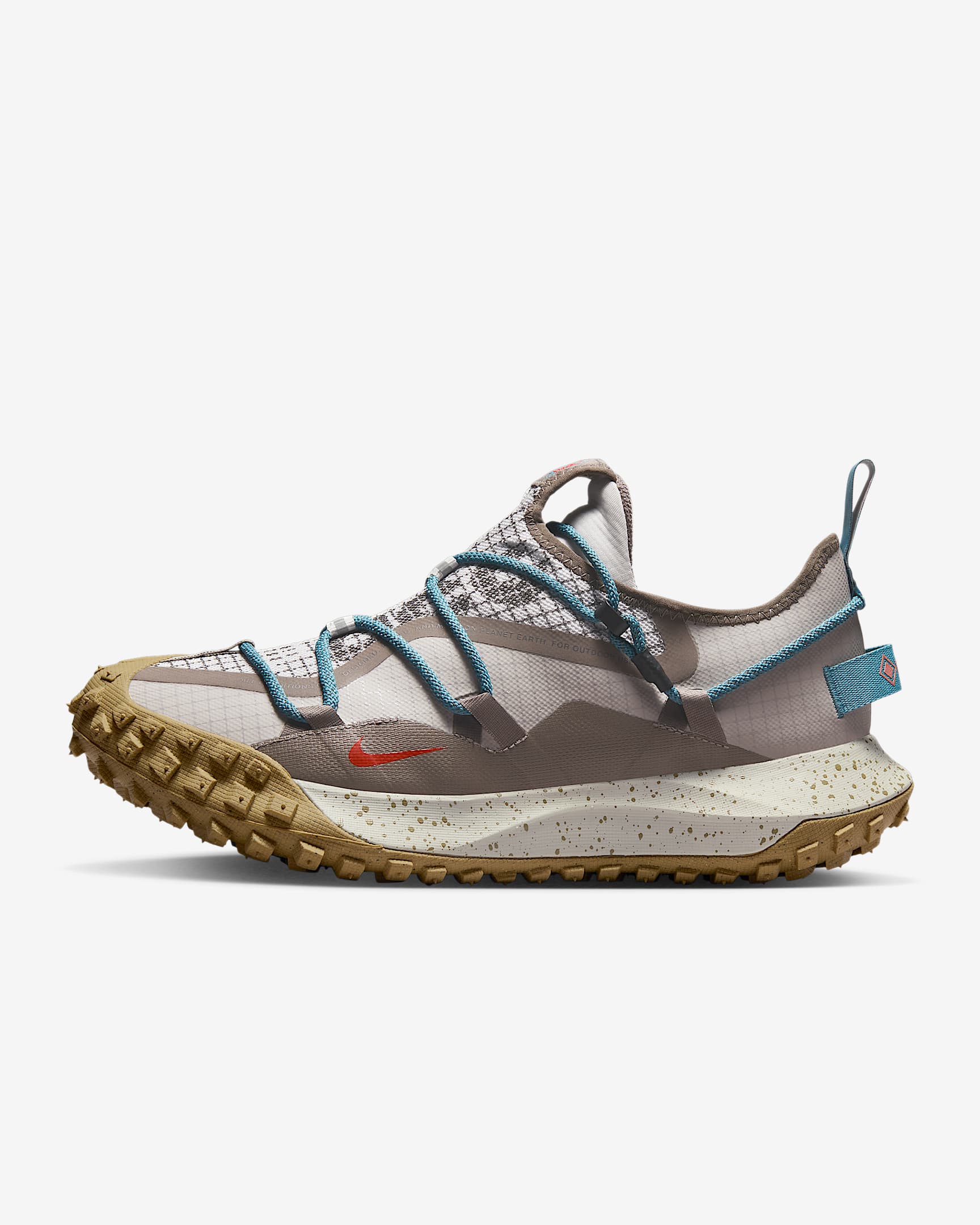 Nike ACG Mountain Fly Low GORE-TEX SE 男子防水耐磨运动鞋 - 大学灰/洞穴石色/烟灰蓝/热情红