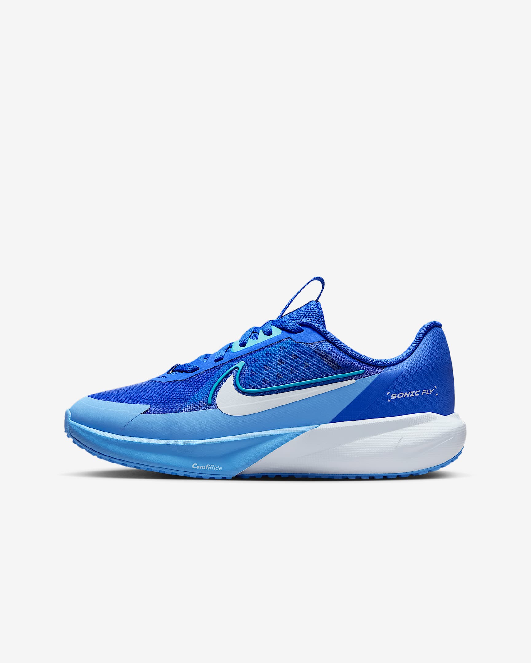 Nike Sonic Fly 耐克超音速号大童跑步鞋 - 紫蓝/仙人掌绿/皇家蓝/白色