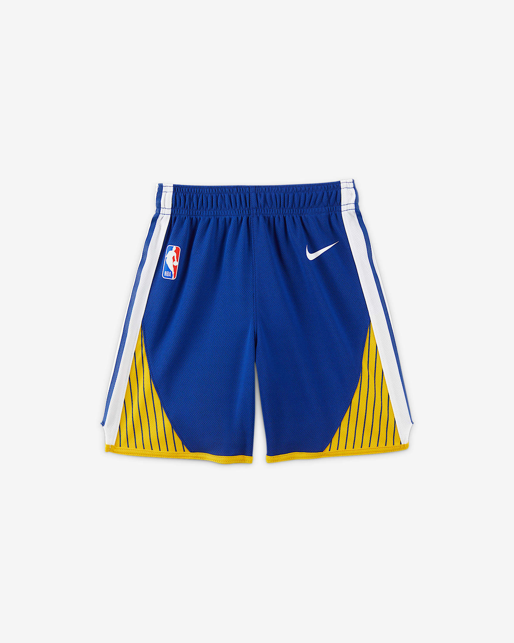 金州勇士队 Icon Edition Nike NBA 婴童短裤 - 灯草蓝