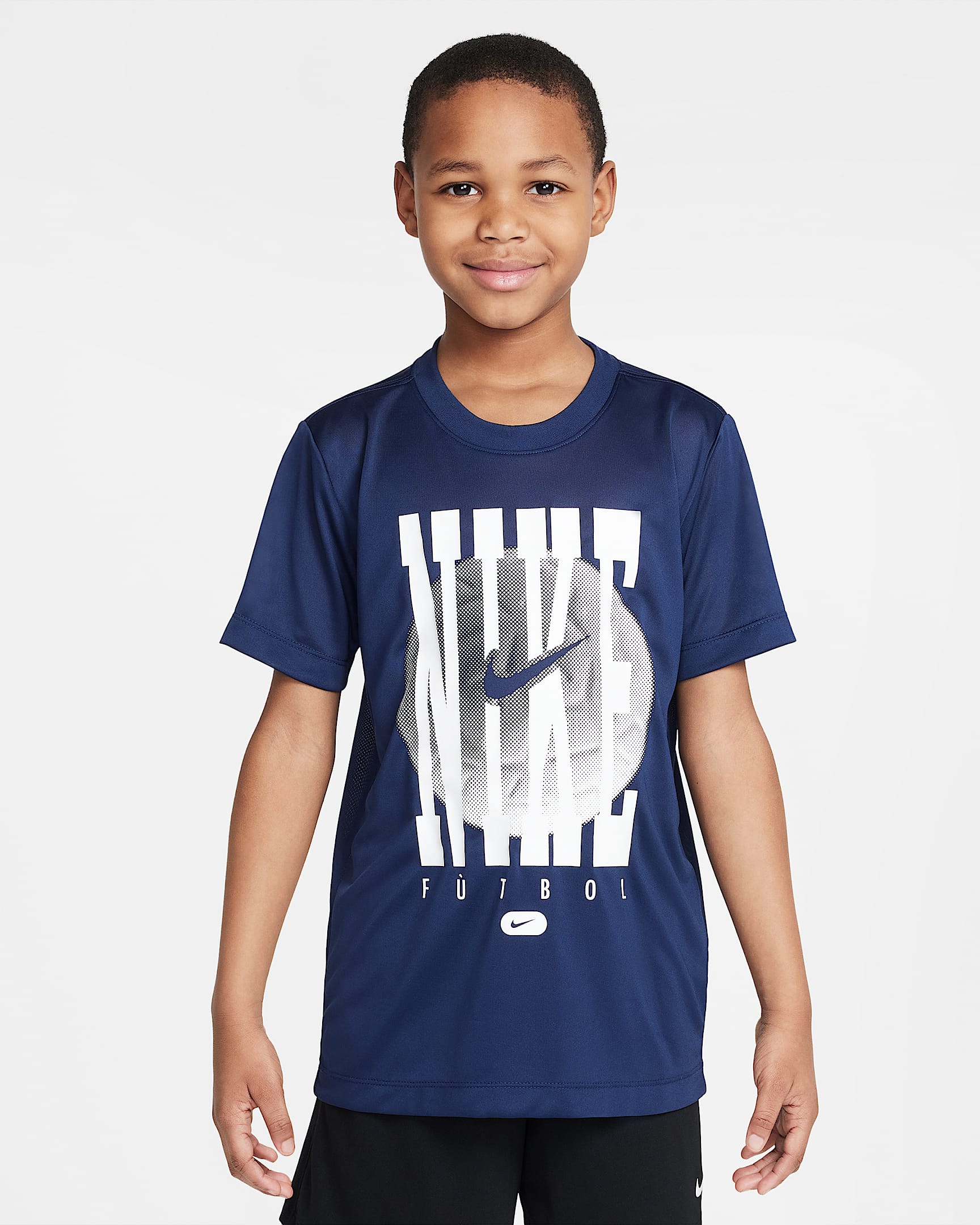 Nike Legend Dri-FIT 大童速干训练T恤 - 深藏青