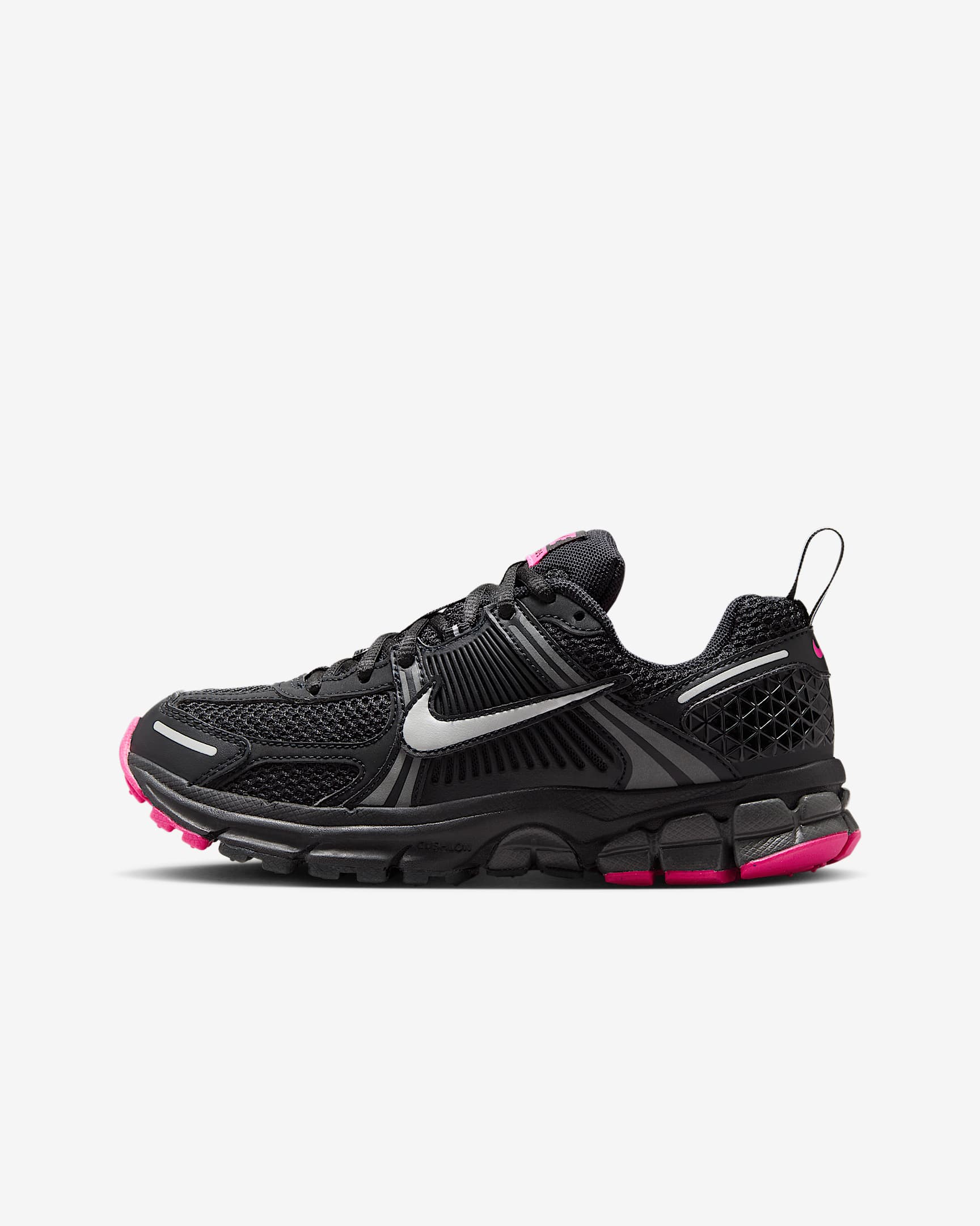 Nike Vomero 5 耐克小迈柔大童运动鞋 - 黑/煤黑/爆炸粉/金属银灰