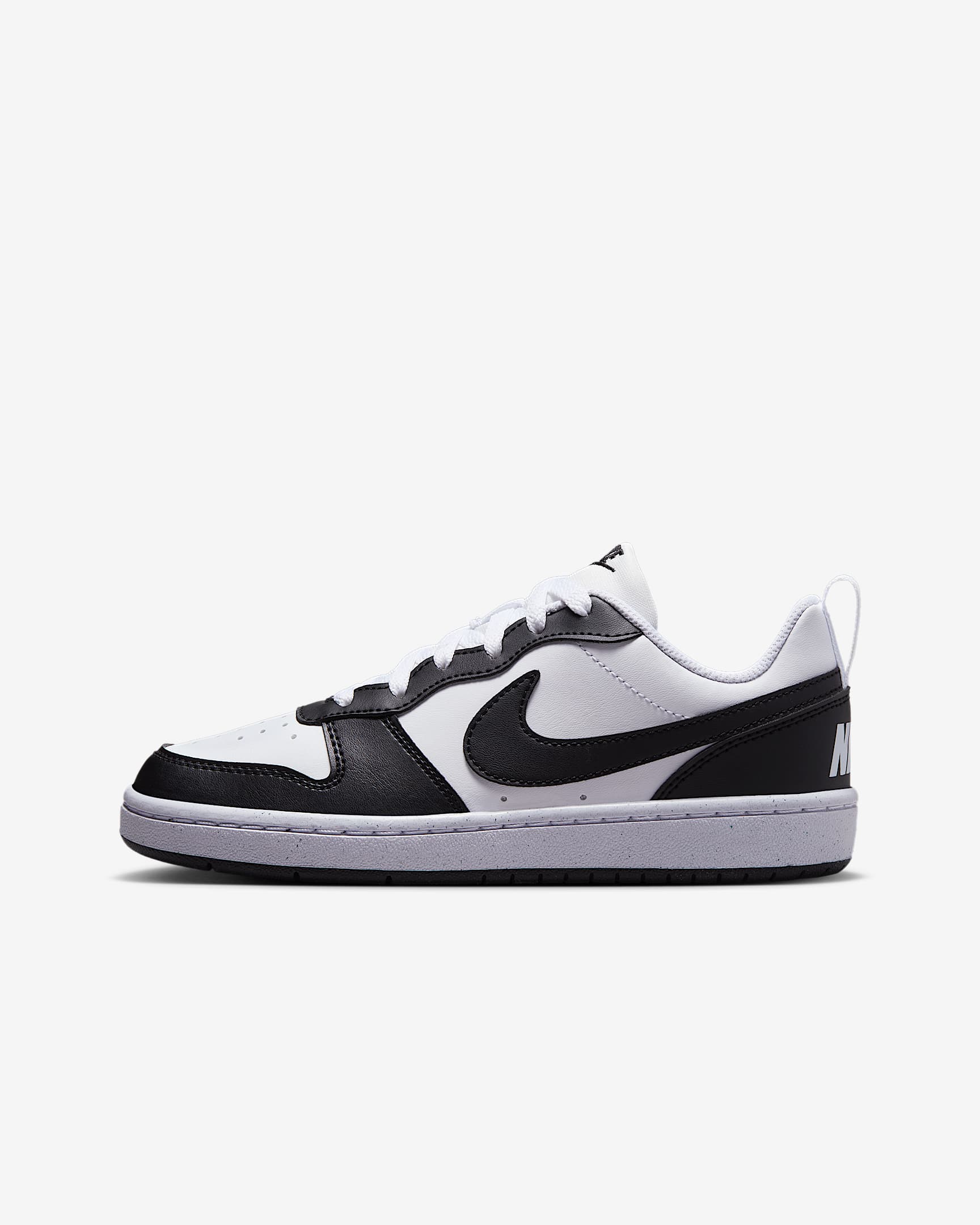Nike Court Borough Low Recraft 耐克酷菠萝大童运动鞋 - 白色/黑