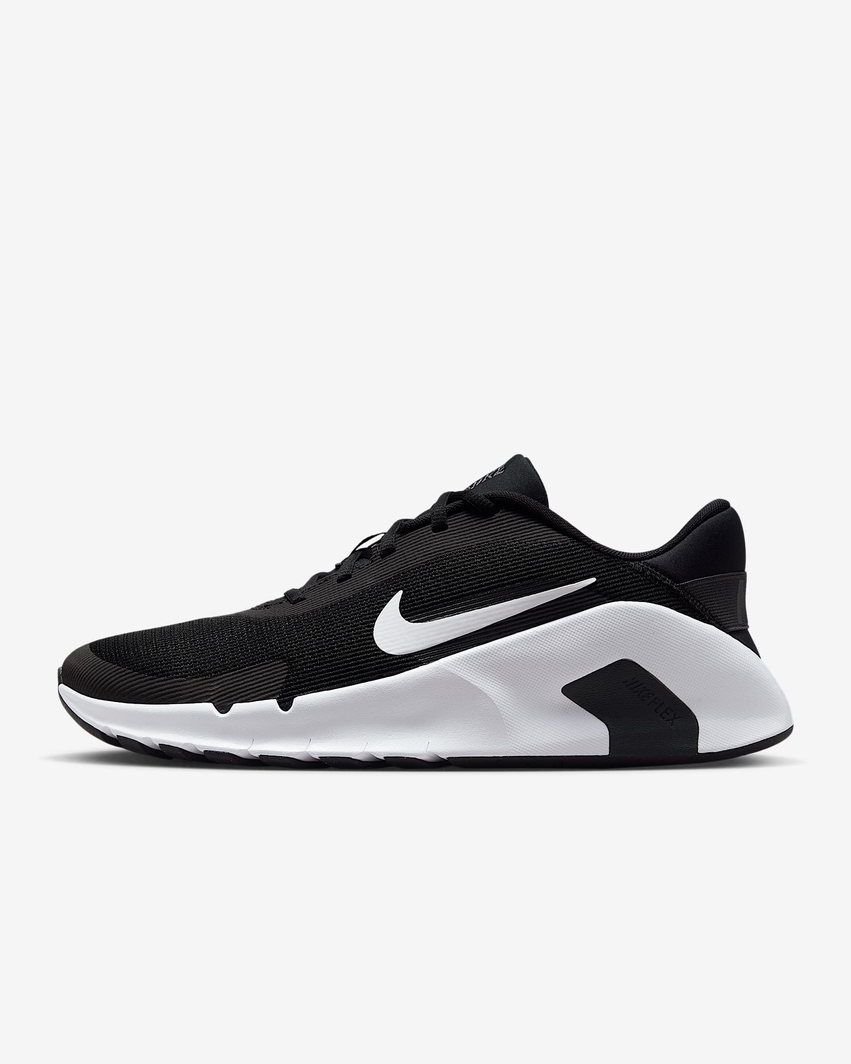 Nike Flex Train 男子训练鞋 - 黑/煤黑/白色
