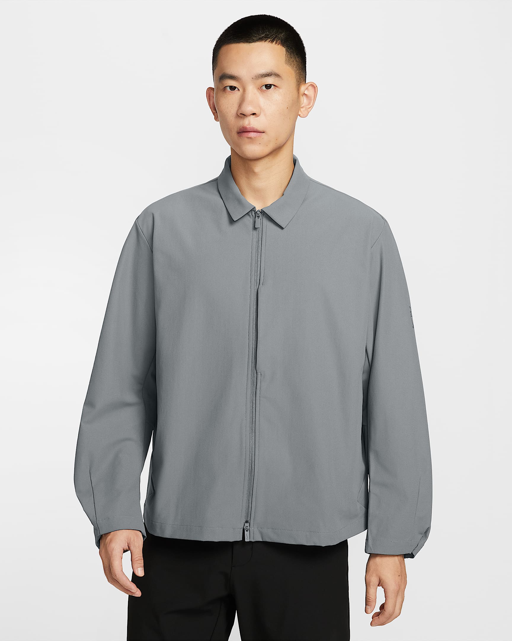 Nike 24.7 PerfectStretch Dri-FIT 男子防晒速干夹克 - 烟灰/纳米灰
