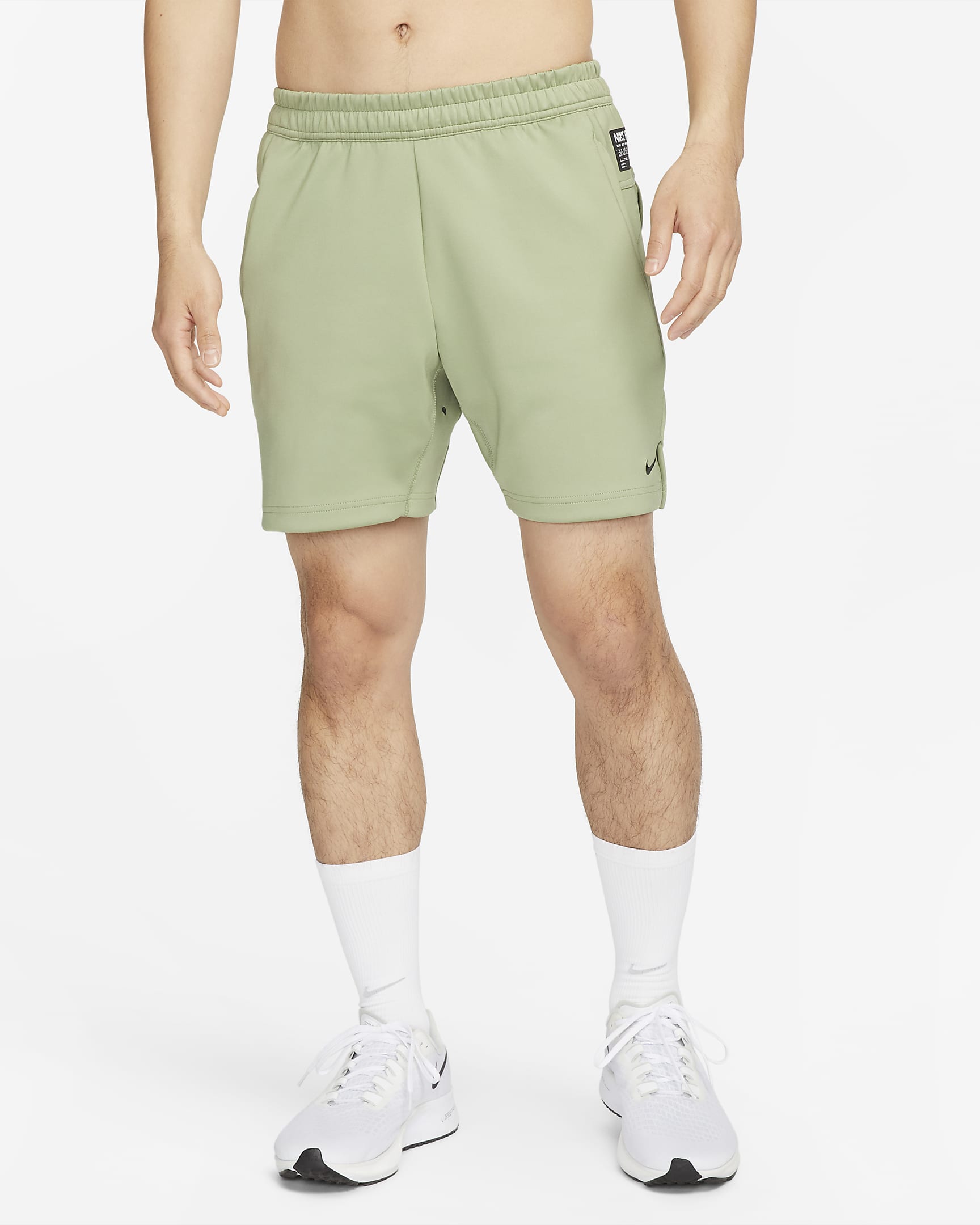 Nike Dri-FIT A.P.S. 男子无衬里百搭速干短裤 - 油绿/黑