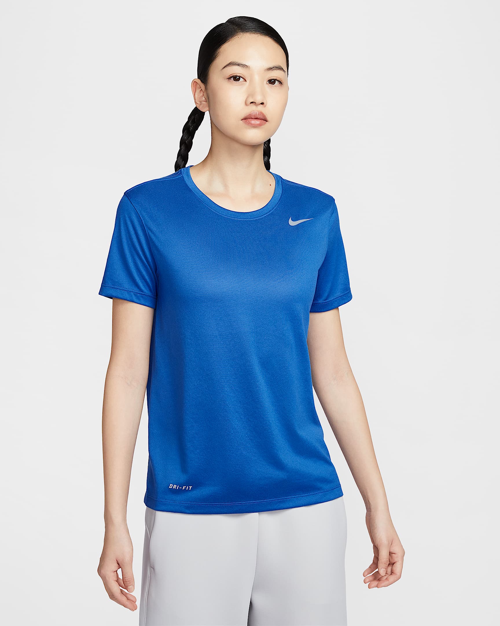 Nike Team Legend 女子速干T恤 - 宝蓝