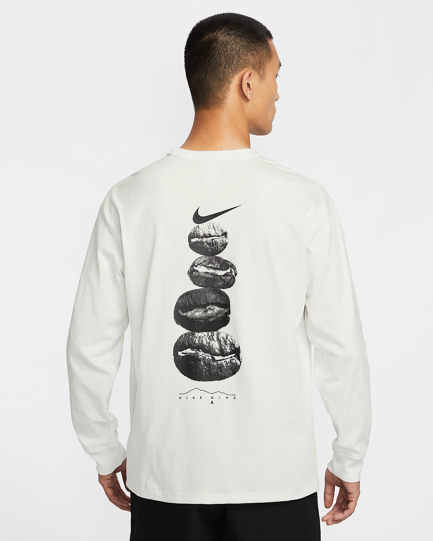 Nike Sportswear Premium 男子长袖T恤 - 山峰白