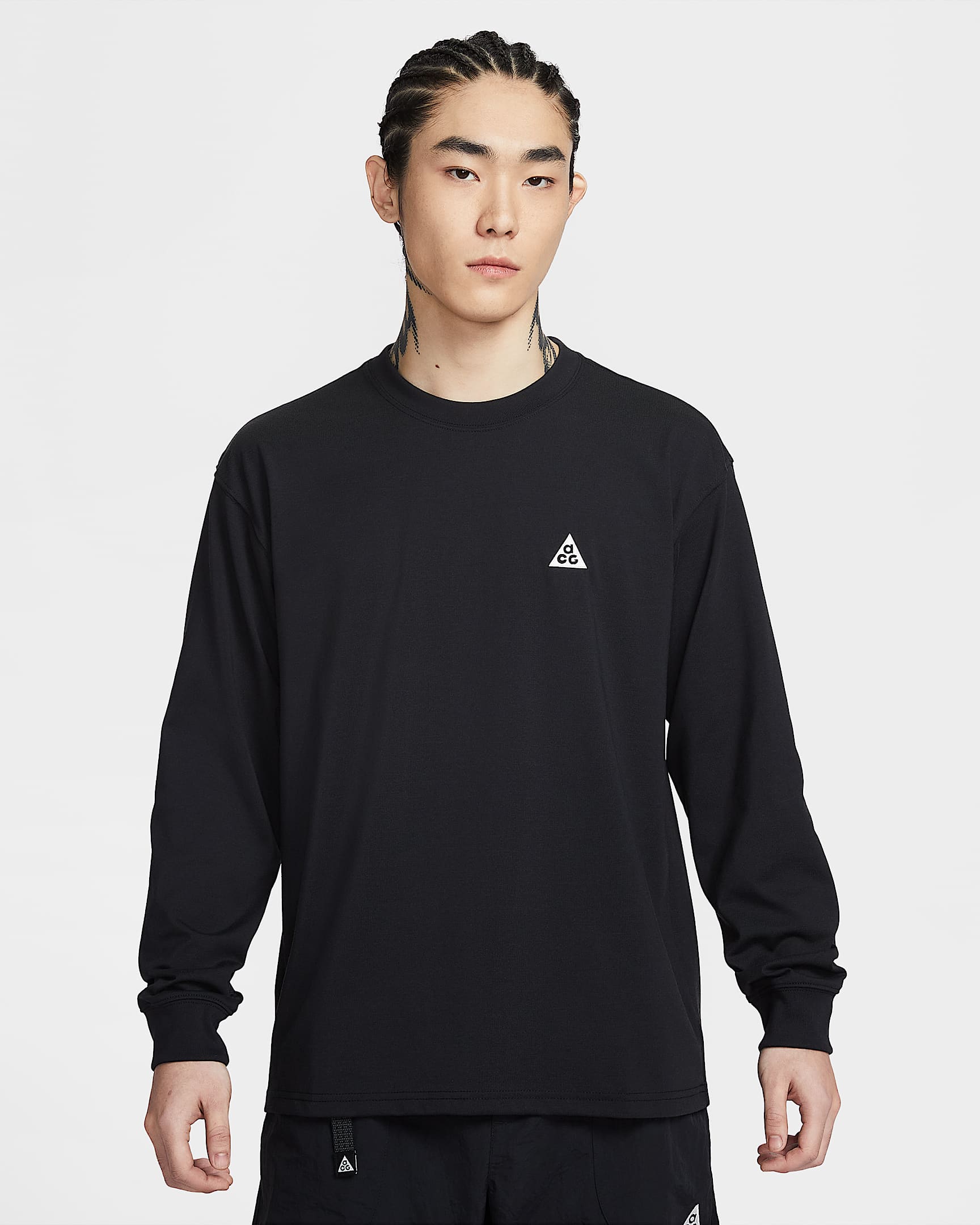 Nike ACG 男子速干长袖T恤 - 黑