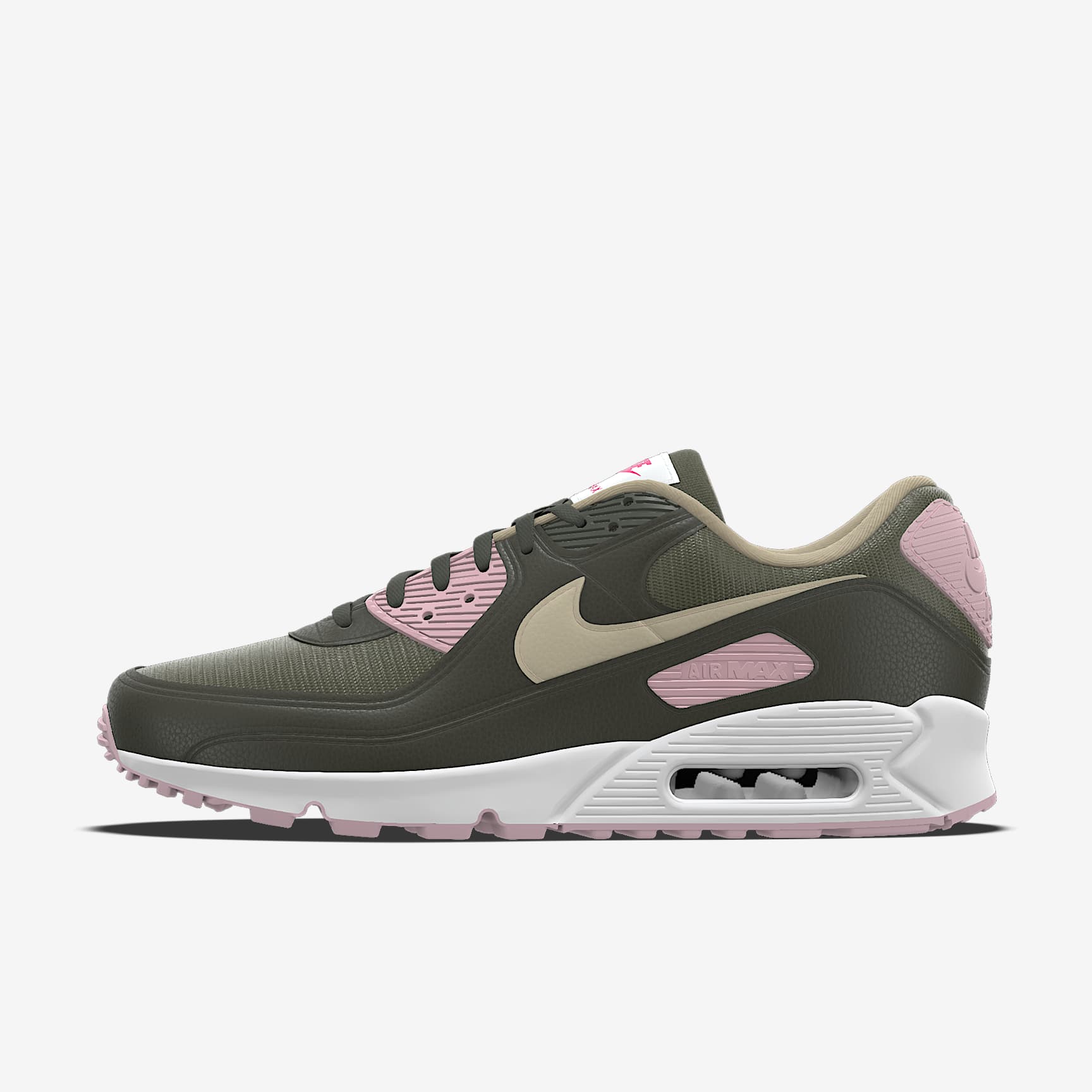 Nike Air Max 90 By You 专属定制女子运动鞋 - 多色/多色