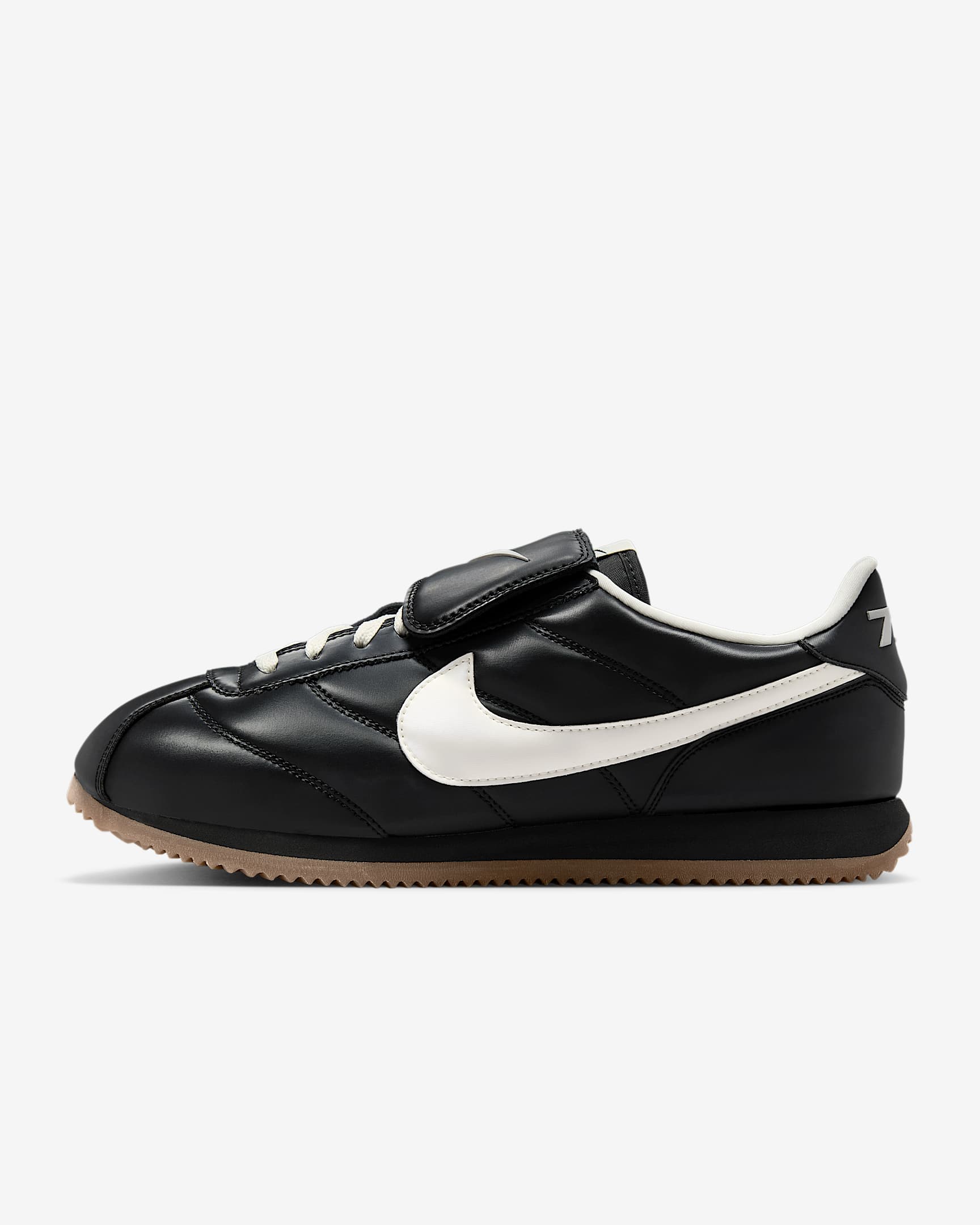 Nike Cortez SE 男子运动鞋 - 黑/橡皮暗褐/金属暗灰/帆白