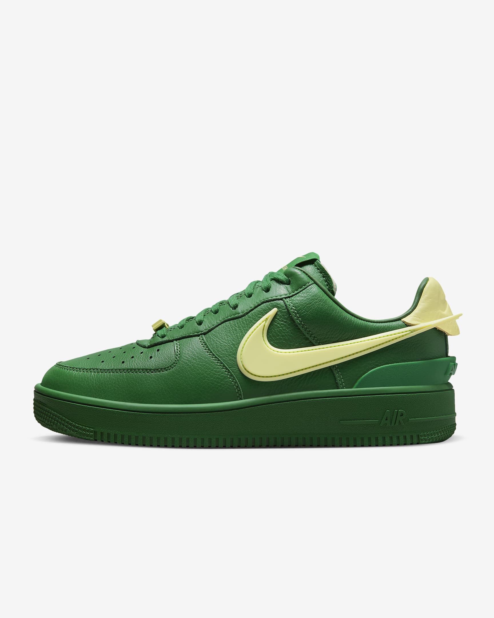 Nike Air Force 1 Low x Ambush 男子空军一号运动鞋 - 松绿/松绿/浅柠檬黄绿