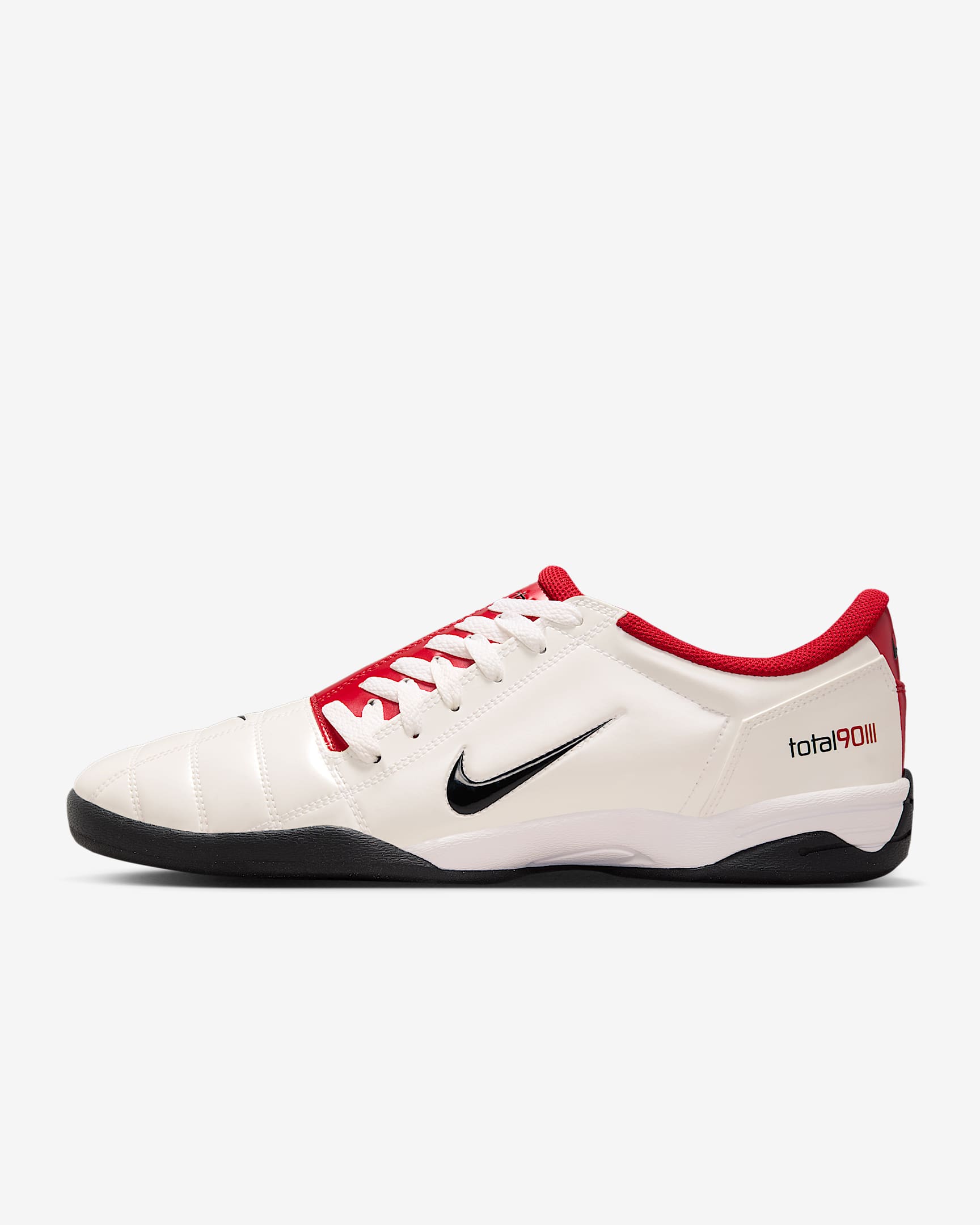 Nike Total 90 男子运动鞋 - 白色/健身红/黑