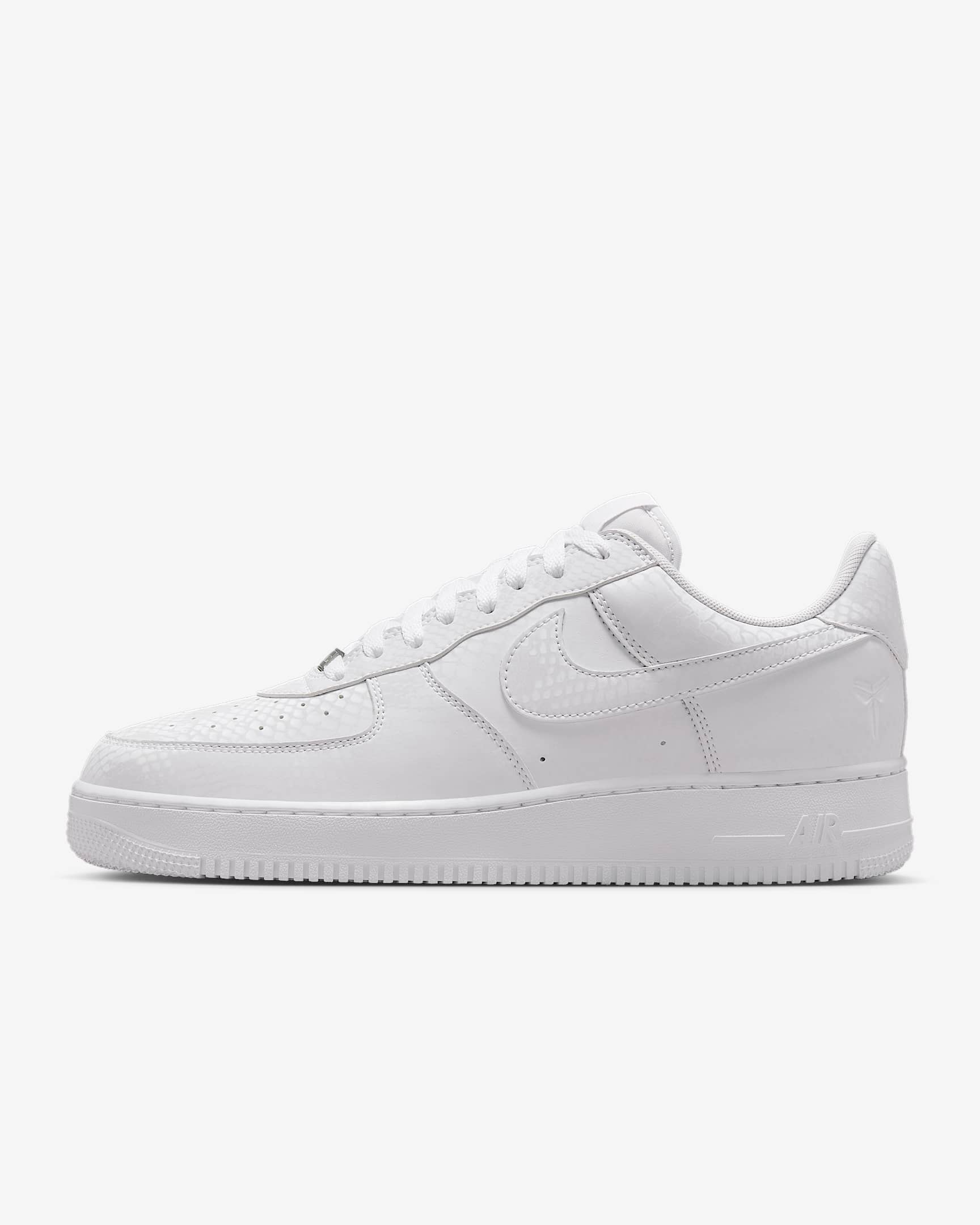 Nike Air Force 1 Low 男子空军一号运动鞋 - 白色/白色