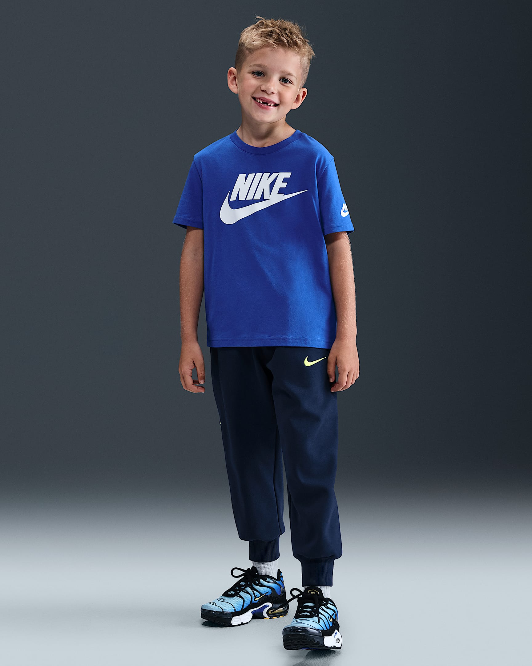 Nike.Net 幼童加绒长裤 - 深藏青