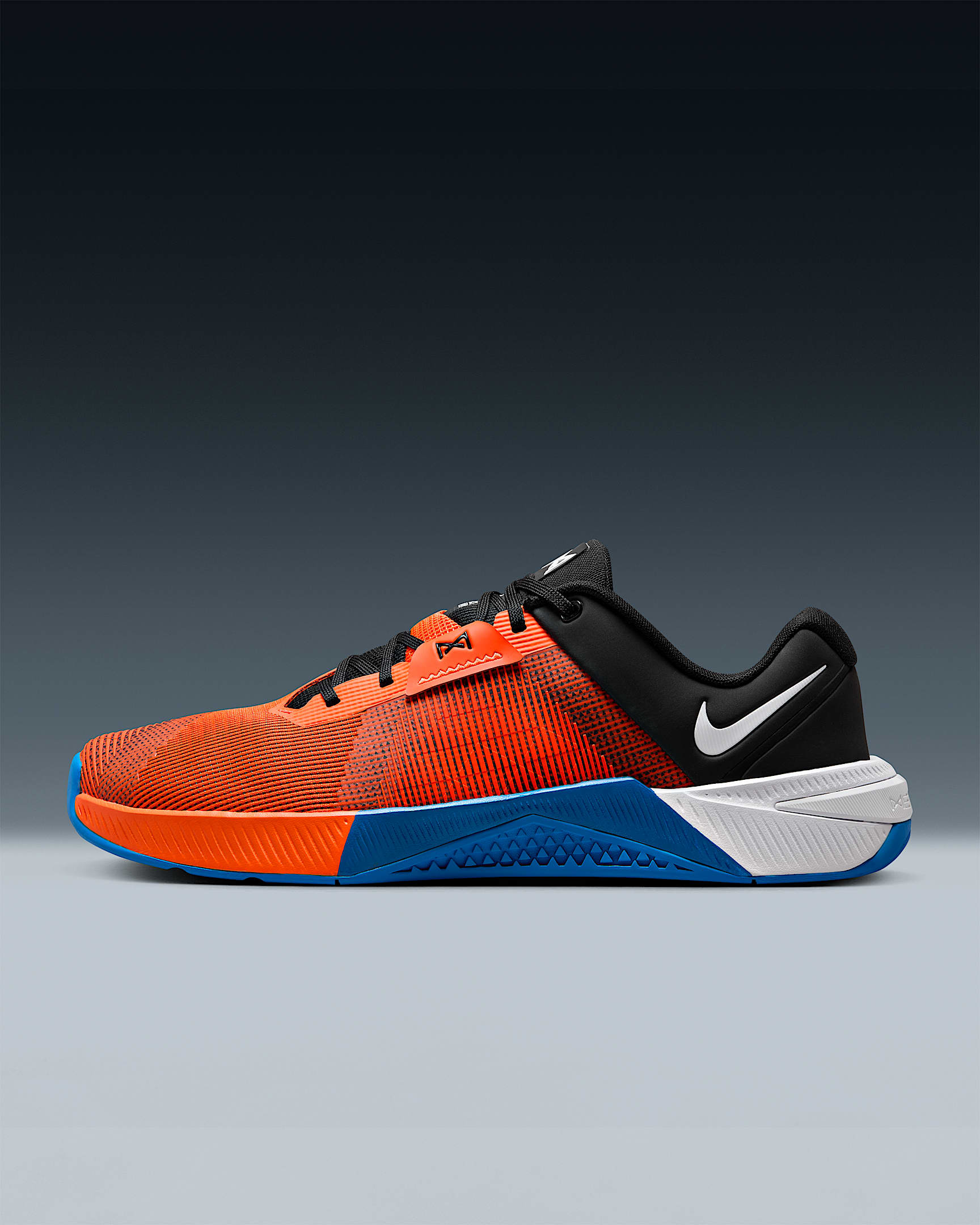 Nike Metcon 10 男子训练鞋 - 荷兰橙/清透蓝/黑/白色