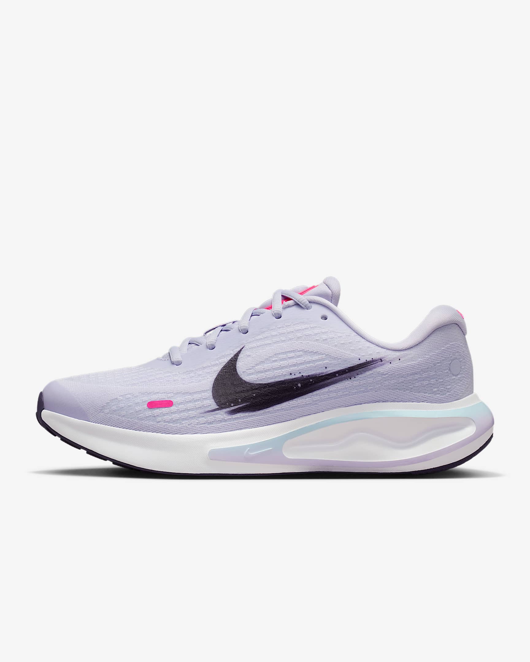 Nike Journey Run 女子公路跑步鞋 - 白色/白色/冰川蓝/乌紫