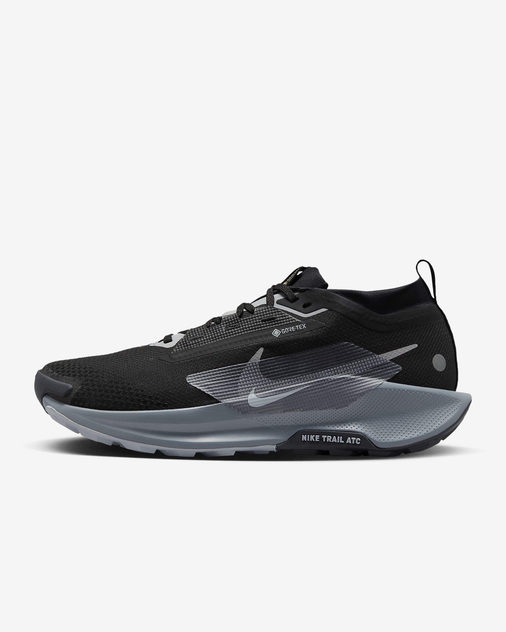 Nike Pegasus Trail 5 GORE-TEX 耐克飞马男子户外防水越野跑步鞋 - 黑/冷灰/煤黑/狼灰