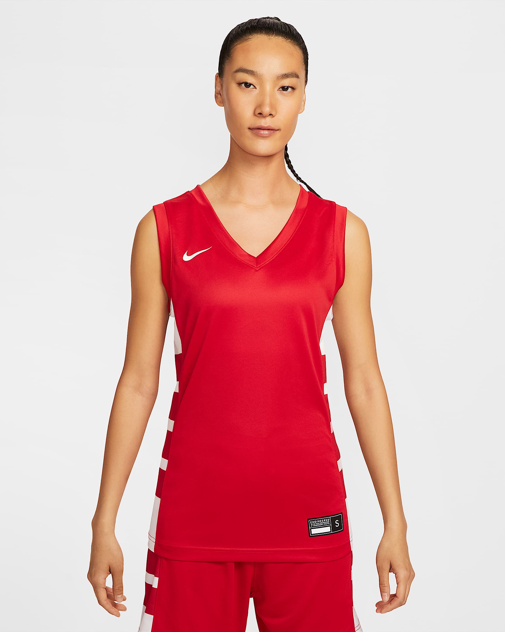 Nike Dri-FIT Elite Power 女子速干球衣 - 队猩红